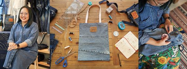 DENISE TANG ON DESIGNING DENIM TOTE BAGS FOR LEVI’S®