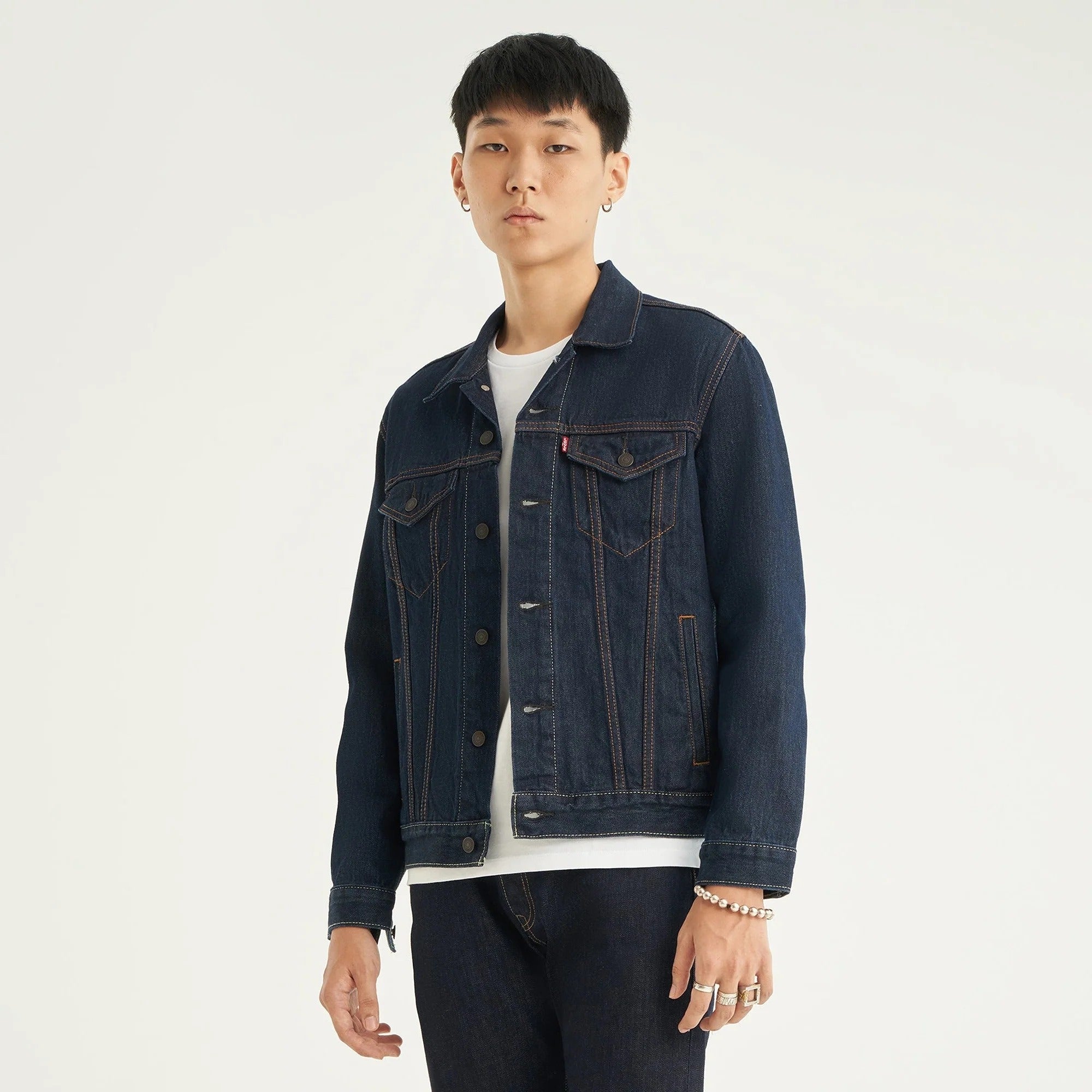 Levi's® Men's Trucker Jacket - Dark Indigo | Levi's SG
