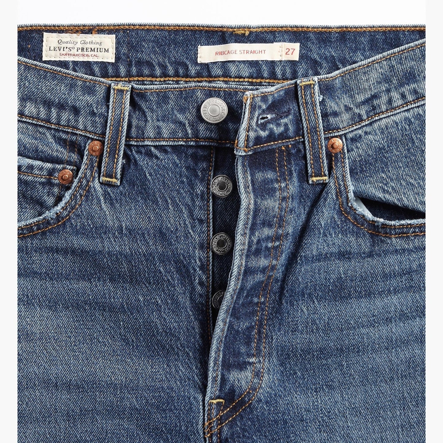 Levi's® Women's Ribcage Full-Length Jeans