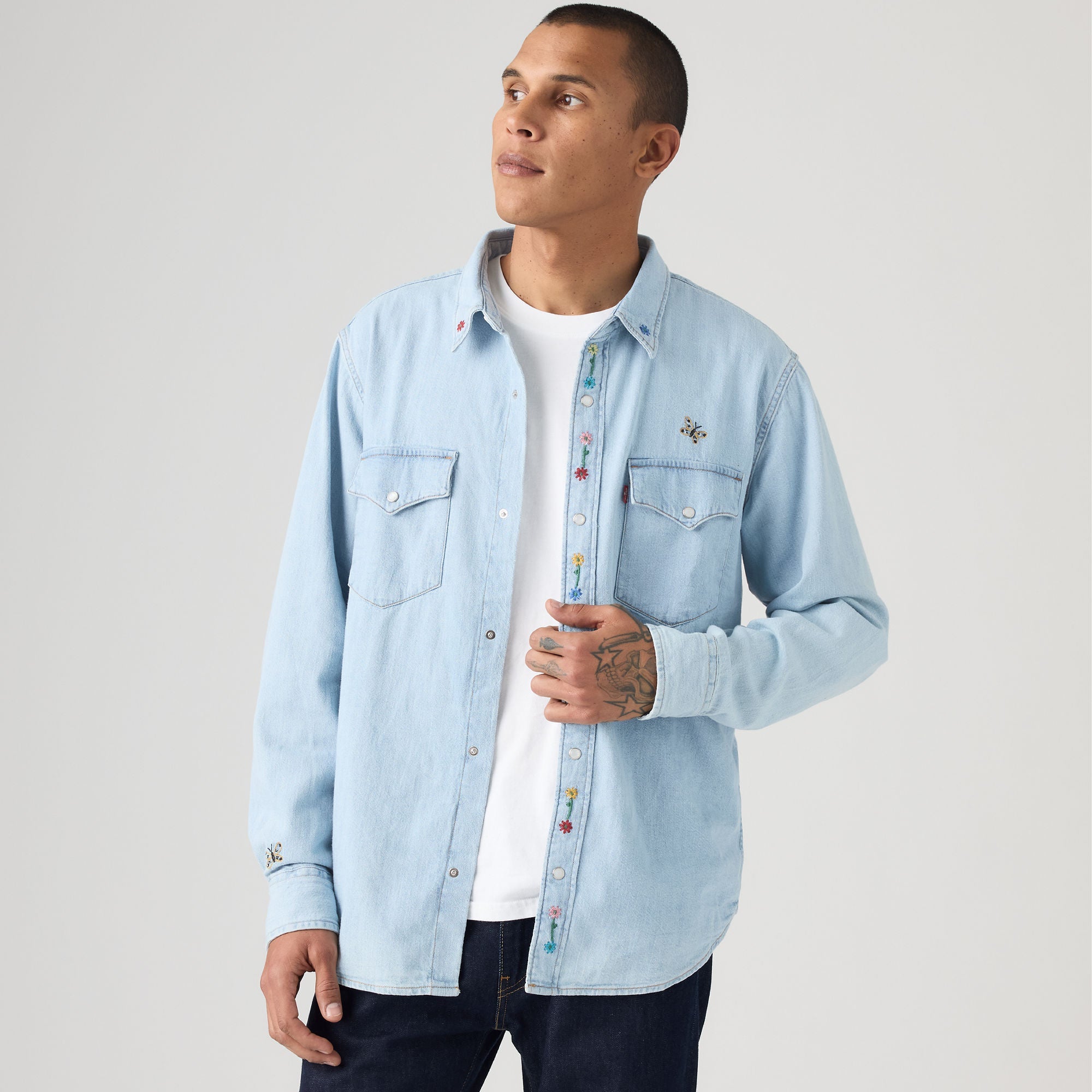 Levi's® Men's Relaxed Fit Western Shirt | Levi's SG