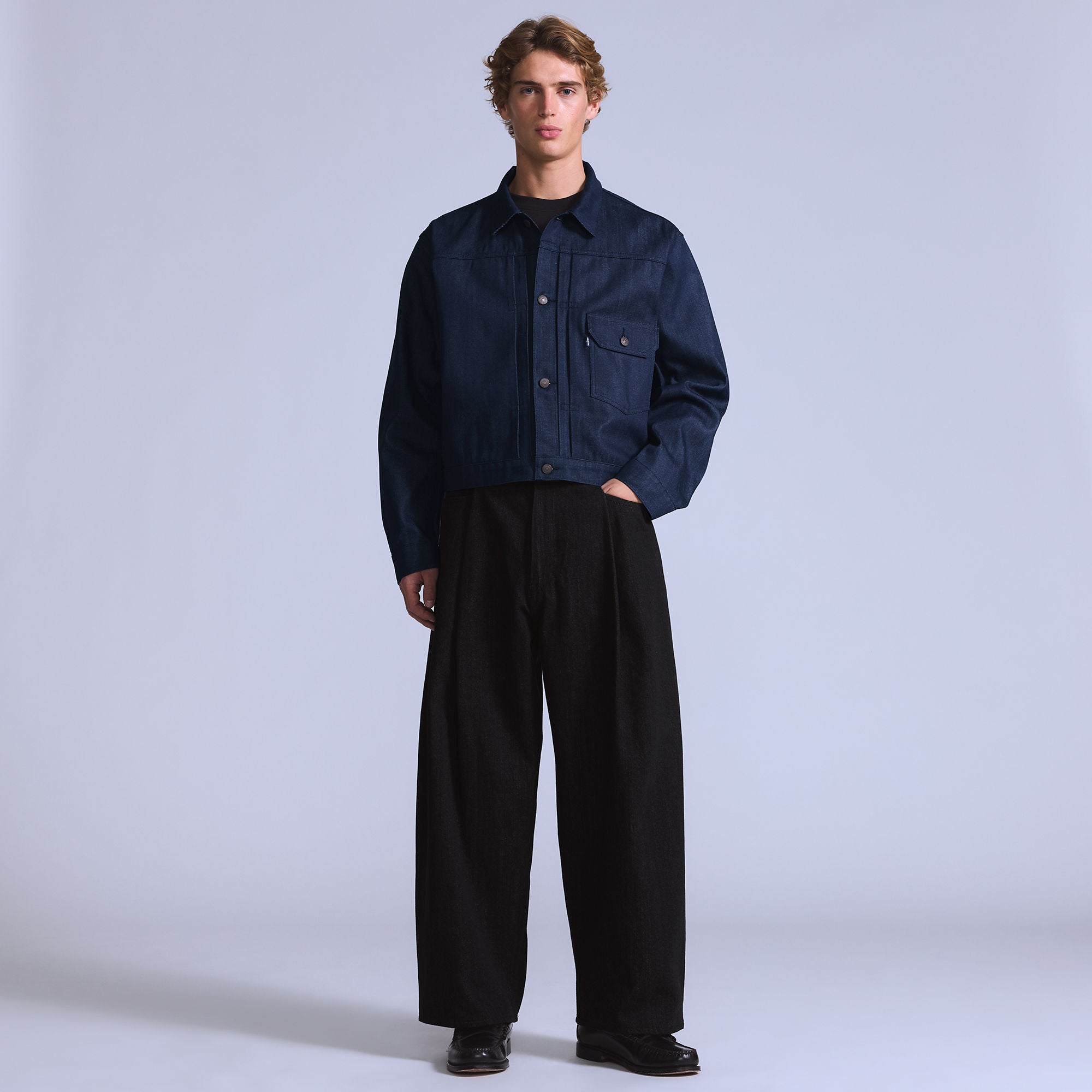 Levi's® Blue Tab™ Men's Wide-Leg Pleat Crop Jeans - Multicolor