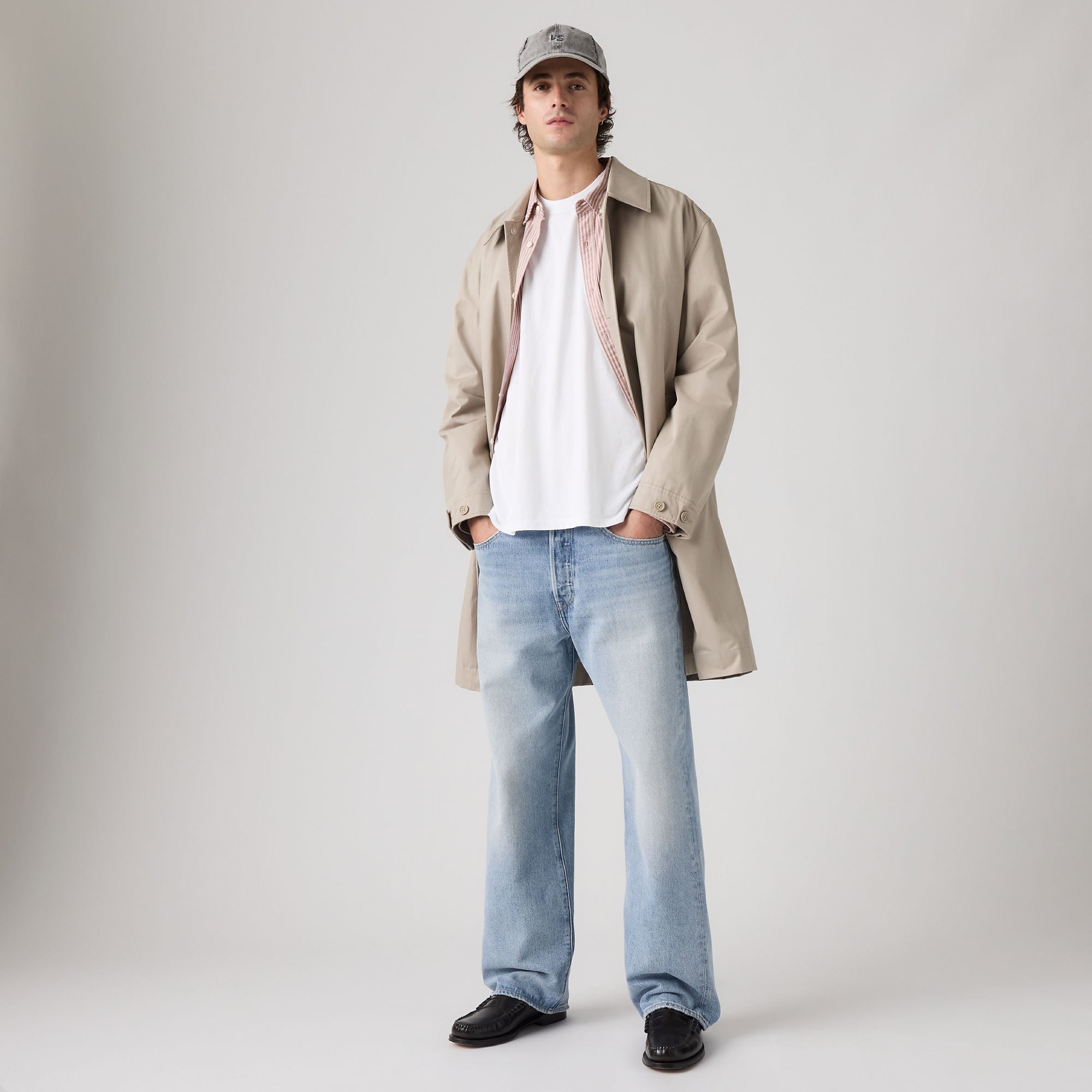 Levi's® Men's 501® Loose Jeans - Light Indigo | Levi's SG