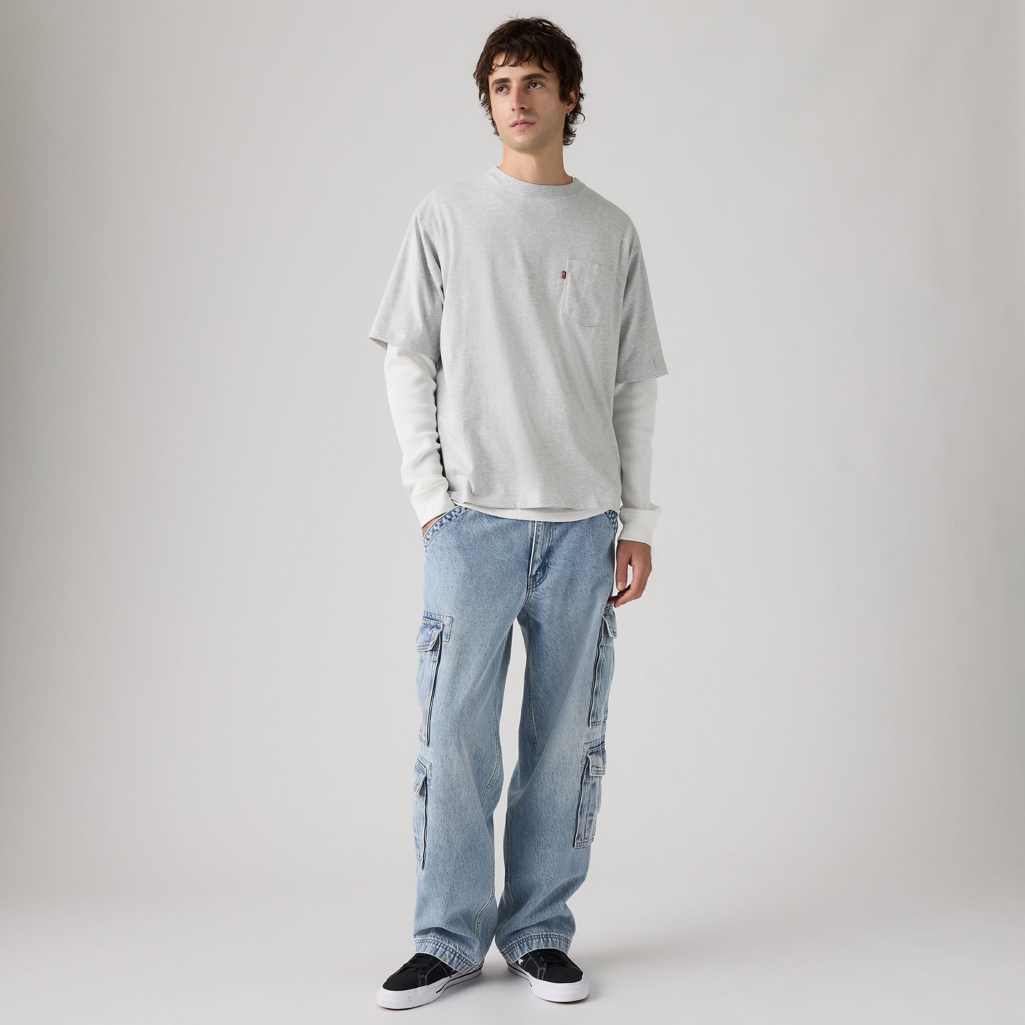 Levi's® Men's 578™ Baggy Cargos - Light Wash | Levi's SG