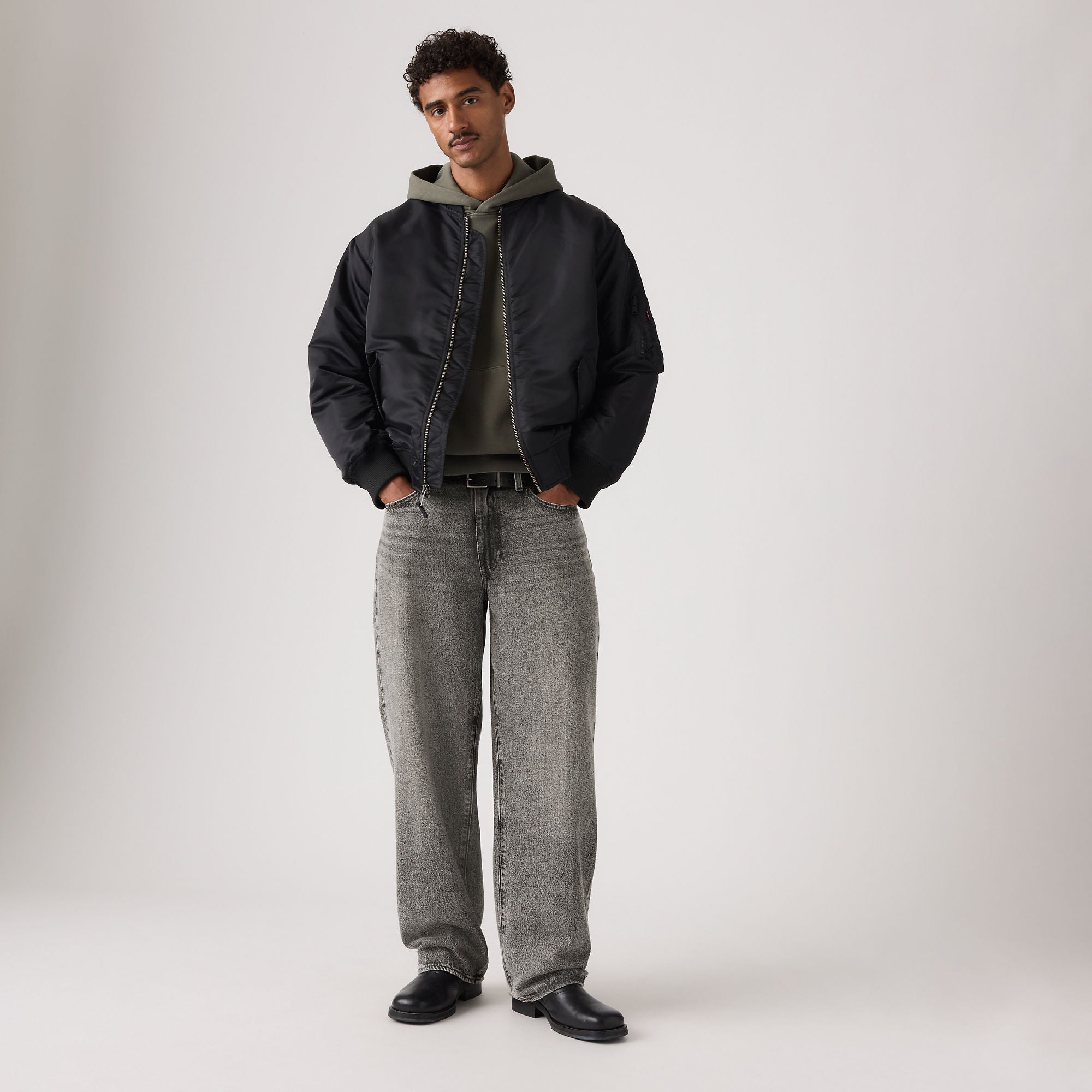 Levi's® Men's 578™ Baggy Jeans - Grey | Levi's SG
