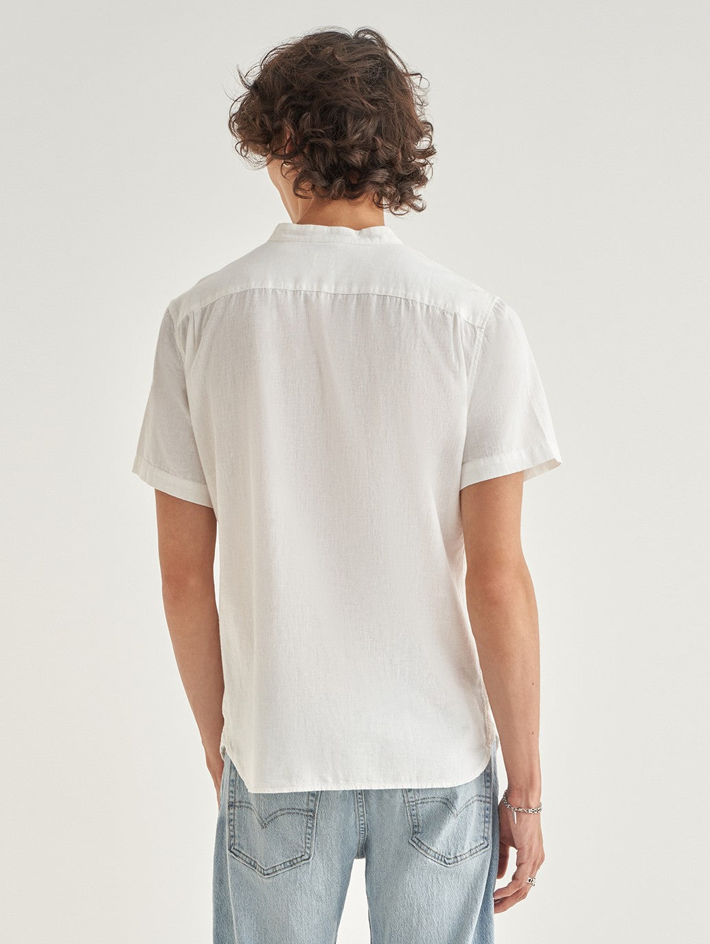 Levi's® Men's Short-Sleeve Banded Collar Shirt