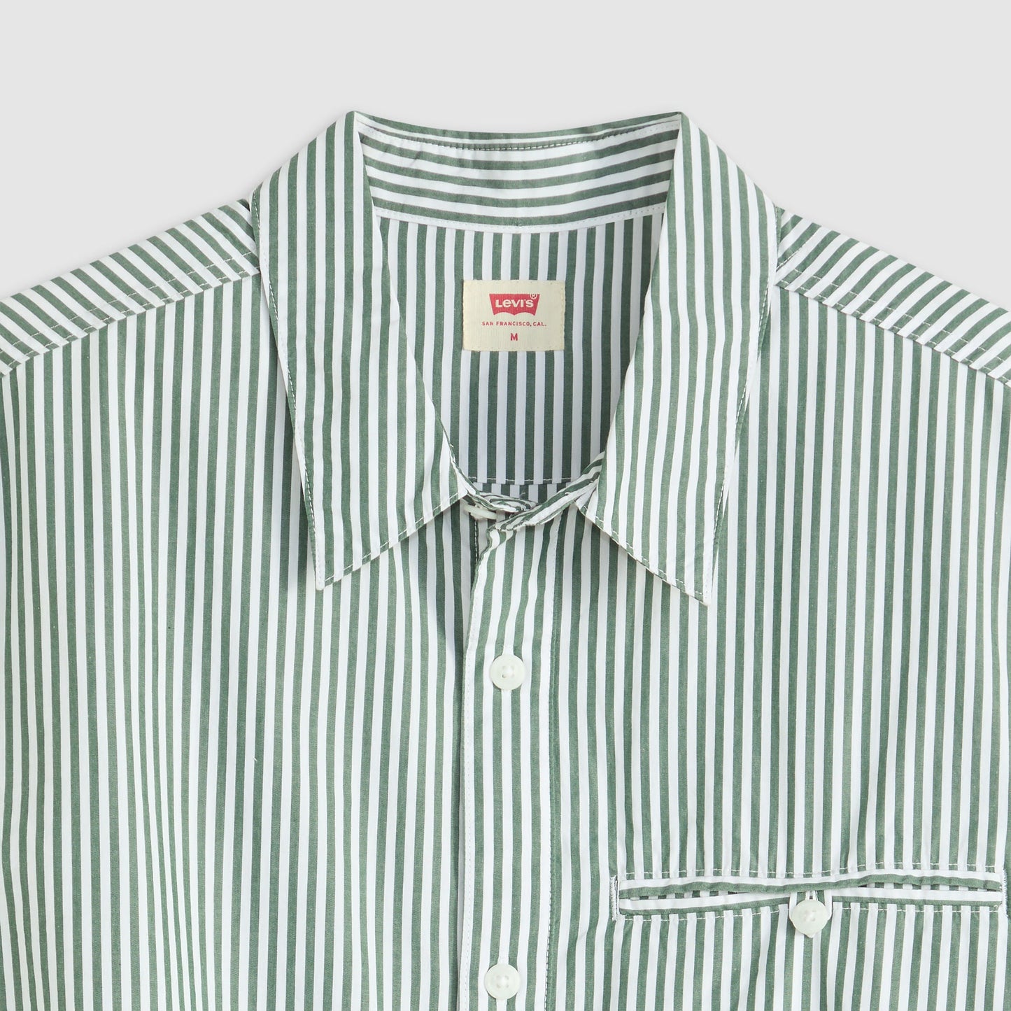 Levi's® Men's Short-Sleeve Zandt Cropped Shirt