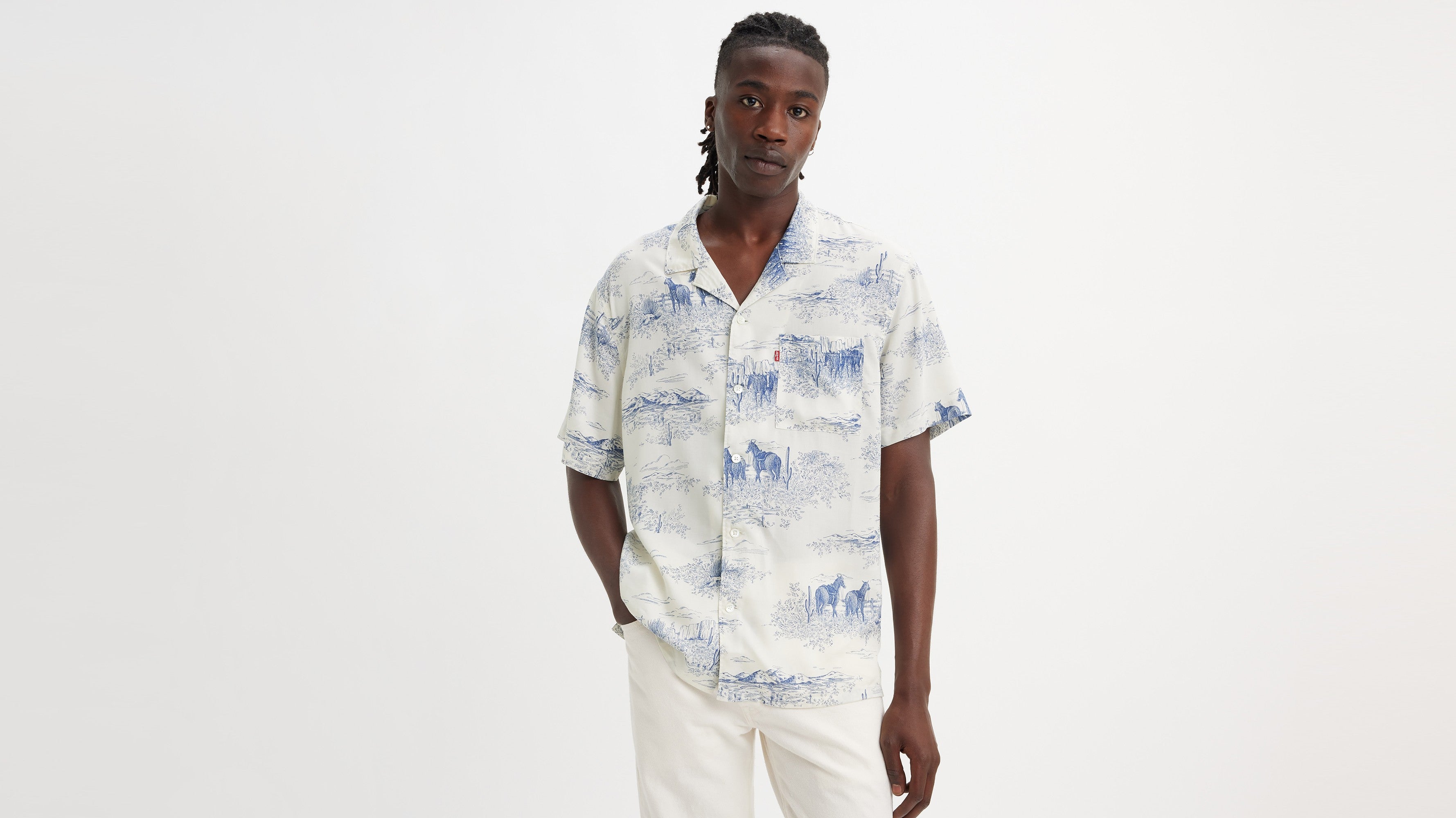 levi's camp collar shirt