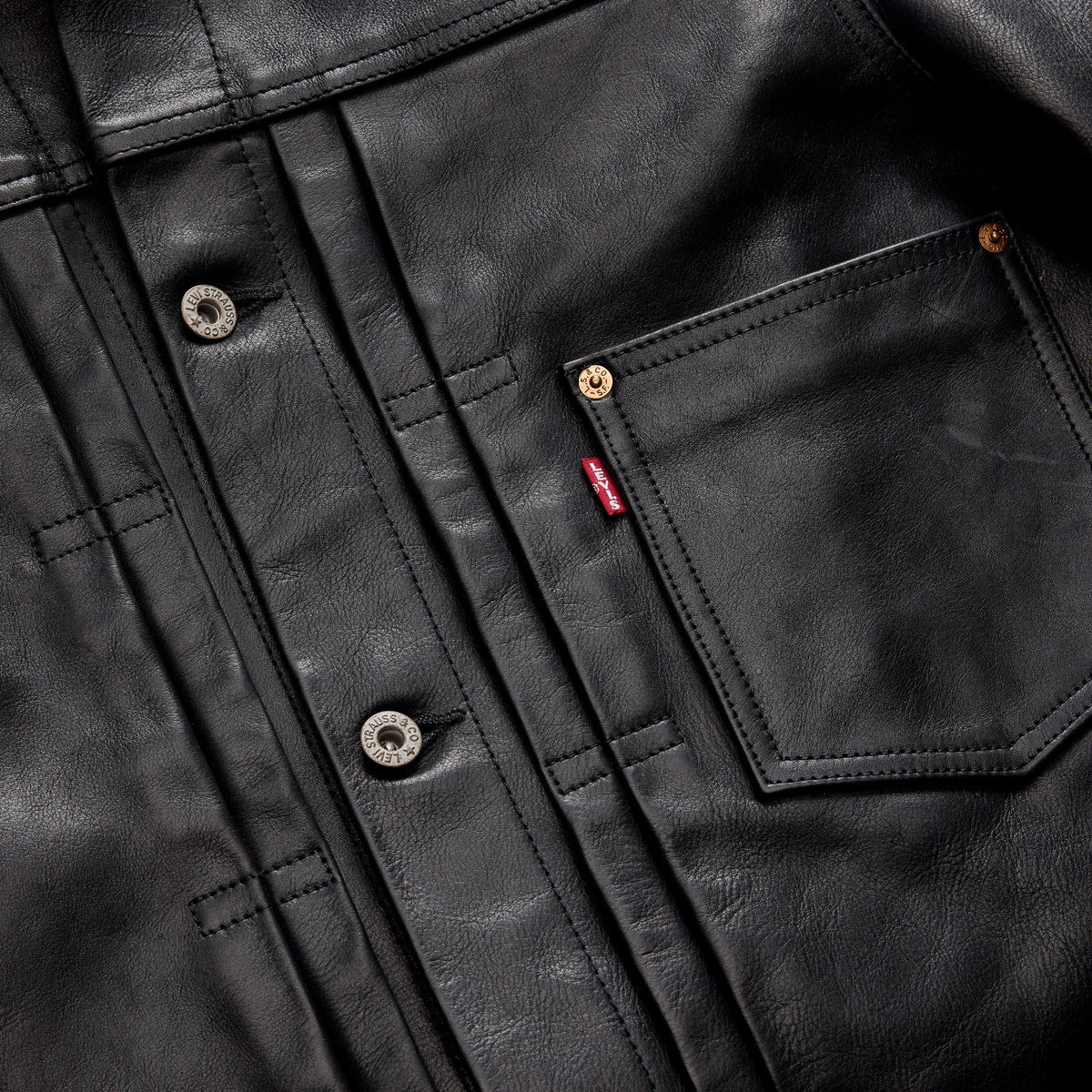 Levi's® Men's Type I Leather Jacket
