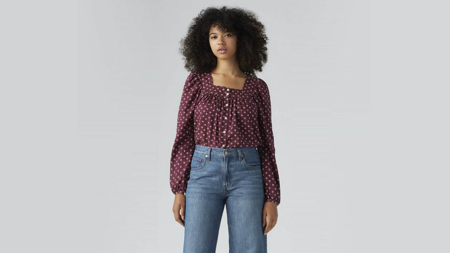Levi's® Women's Amber Long-Sleeve Blouse