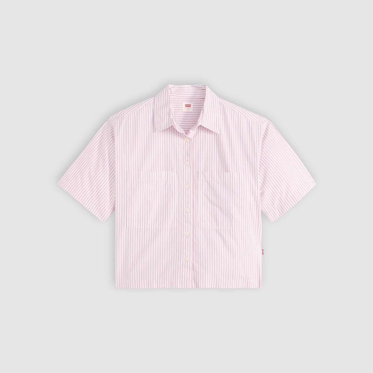 Levi's® Women's Harlie Short-Sleeve Cropped Shirt