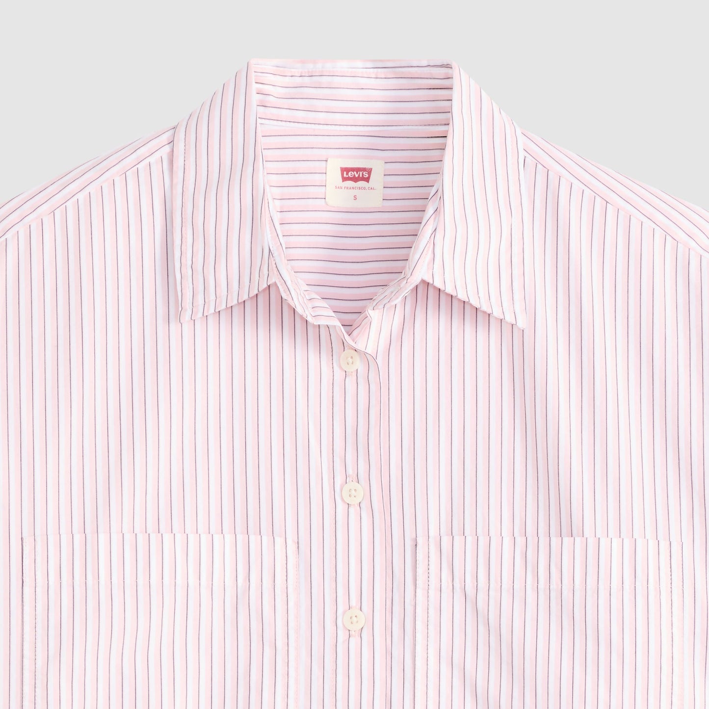 Levi's® Women's Harlie Short-Sleeve Cropped Shirt
