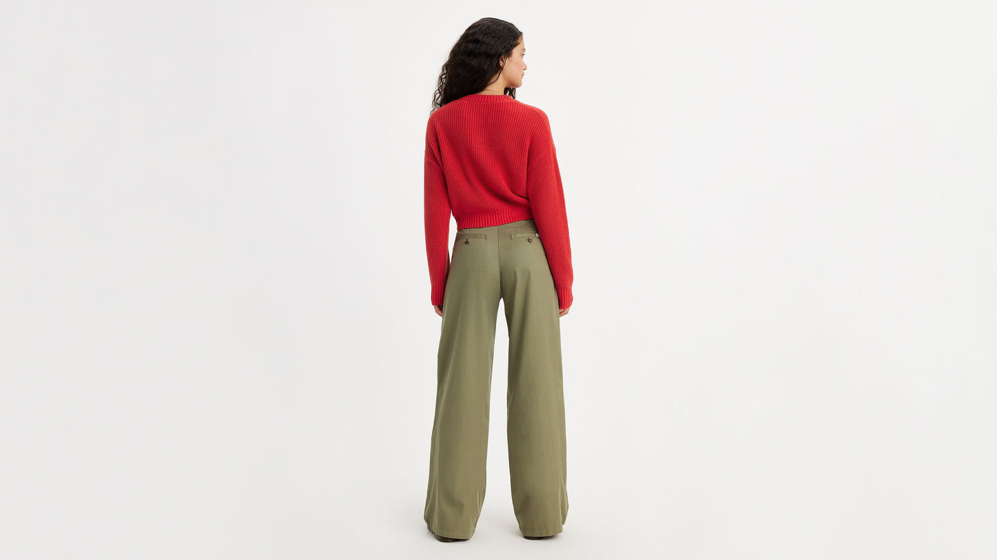 Levi's® Women's Pleated Wide-Leg Trousers