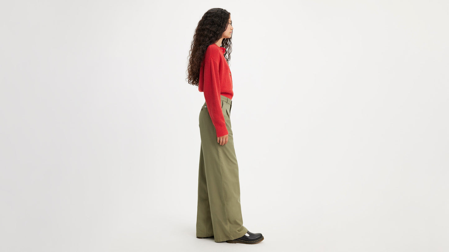 Levi's® Women's Pleated Wide-Leg Trousers