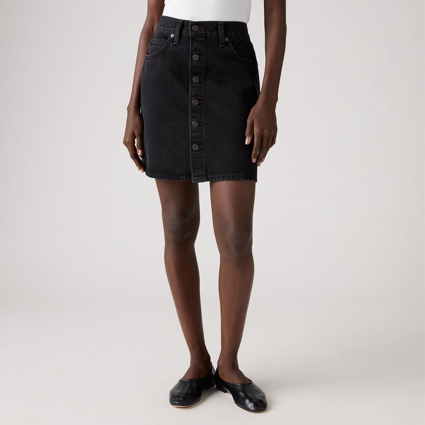 Levi's® Women's Retro Button Front Skirt