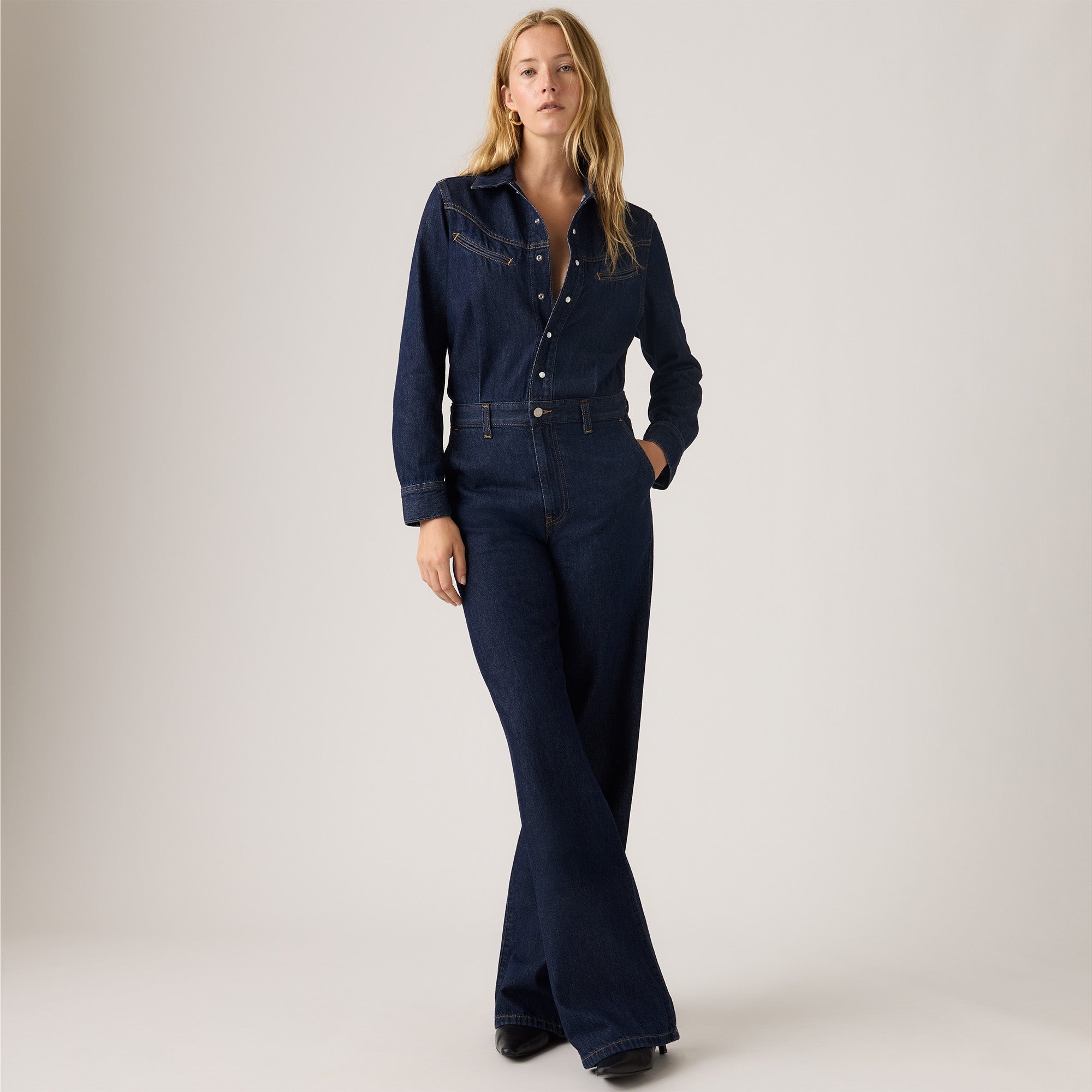Levi's® Women's Rinoa Wide-Leg Jumpsuit - Multicolor | Levi's SG