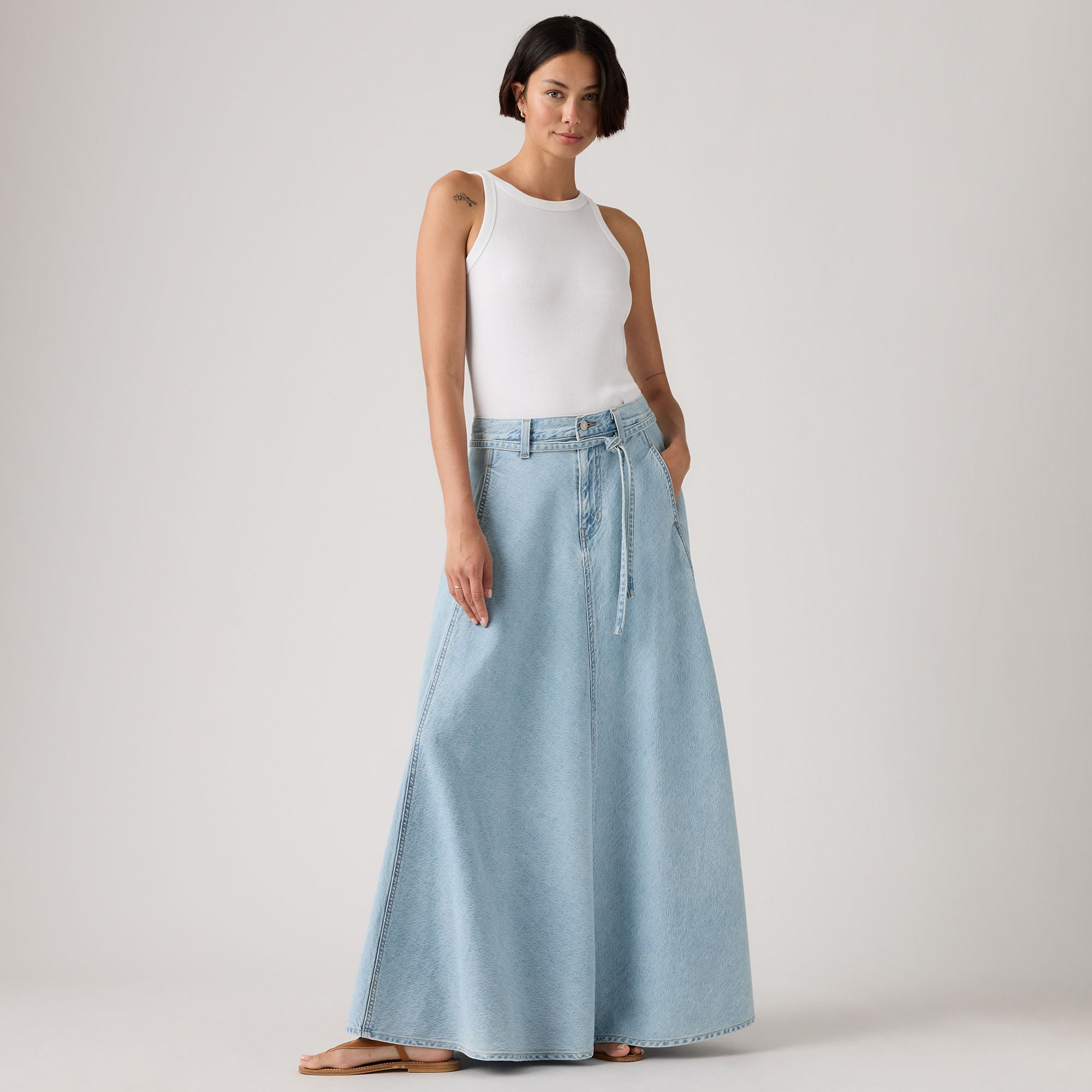 Hyacinth Skirt THE TOÉ Levi's® Women's XL Skirt - Multicolor | Levi's SG