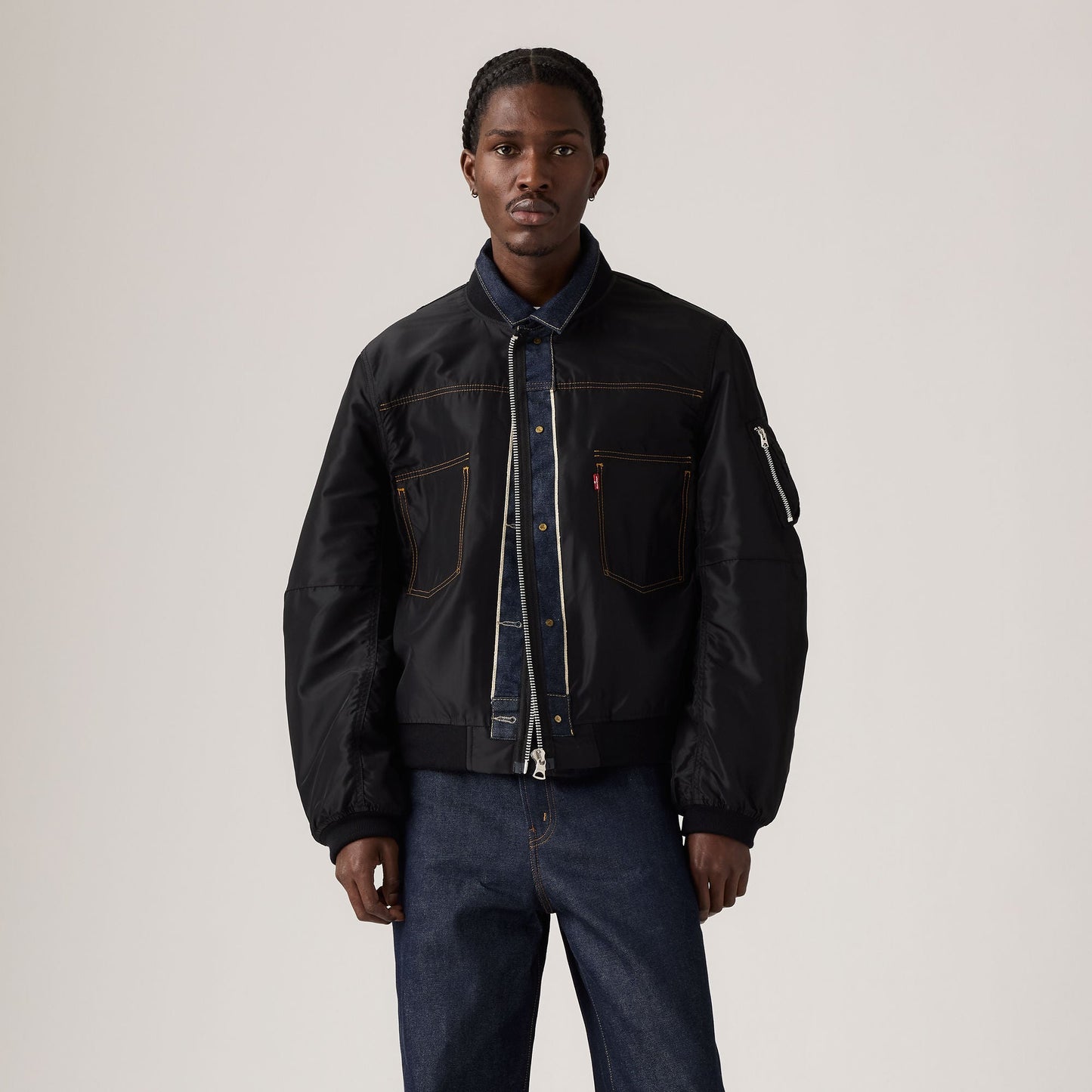 Levi’s® x sacai Men’s Denim x Nylon Twill Reversible Blouson
