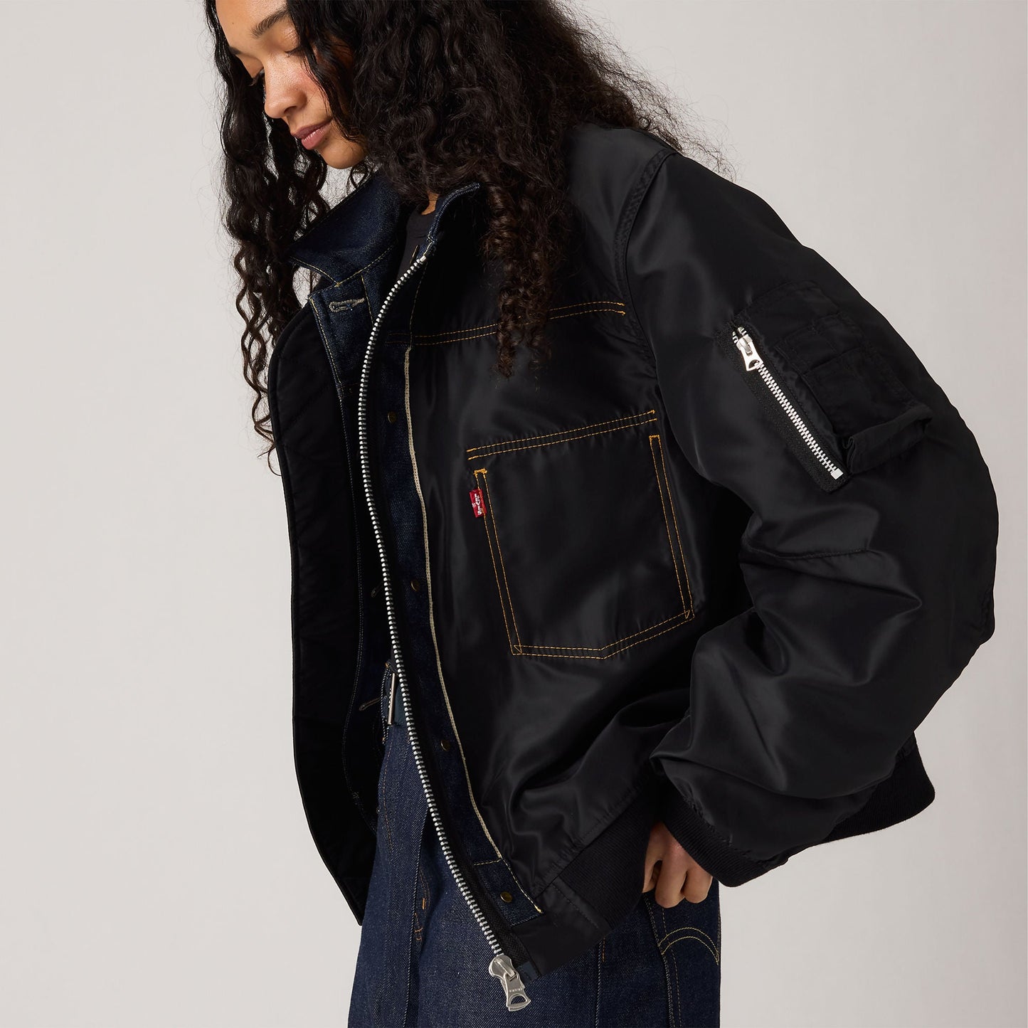 Levi’s® x sacai Men’s Denim x Nylon Twill Reversible Blouson