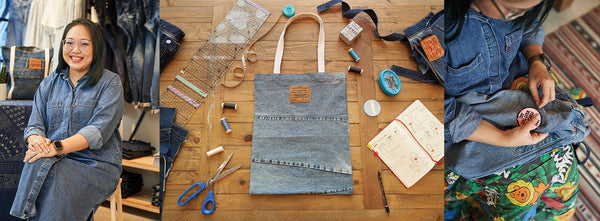 DENISE TANG ON DESIGNING DENIM TOTE BAGS FOR LEVI’S®