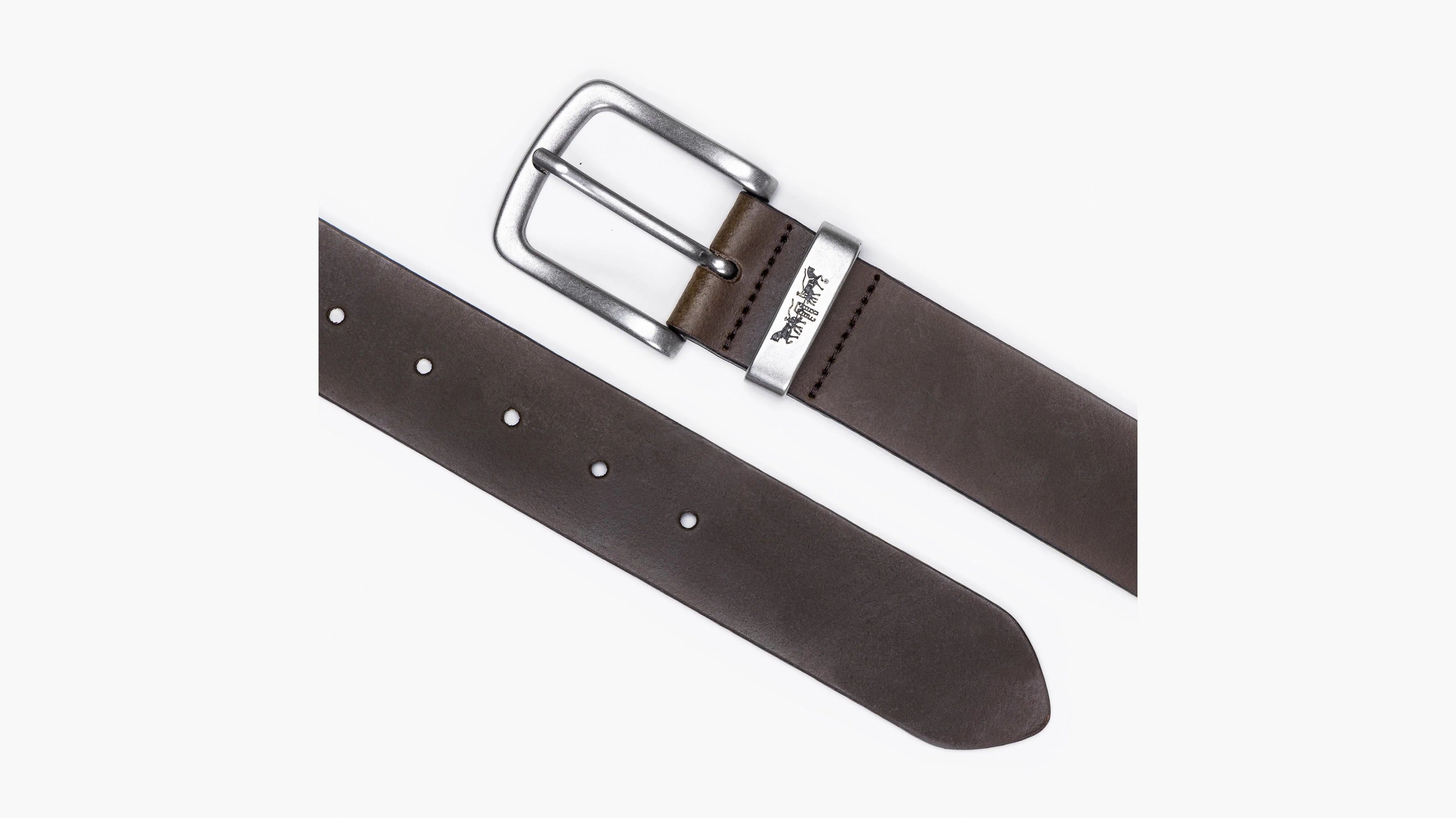 Levi's® Men's Metal Two Horse Keeper Belt - Neutral | Levi's SG