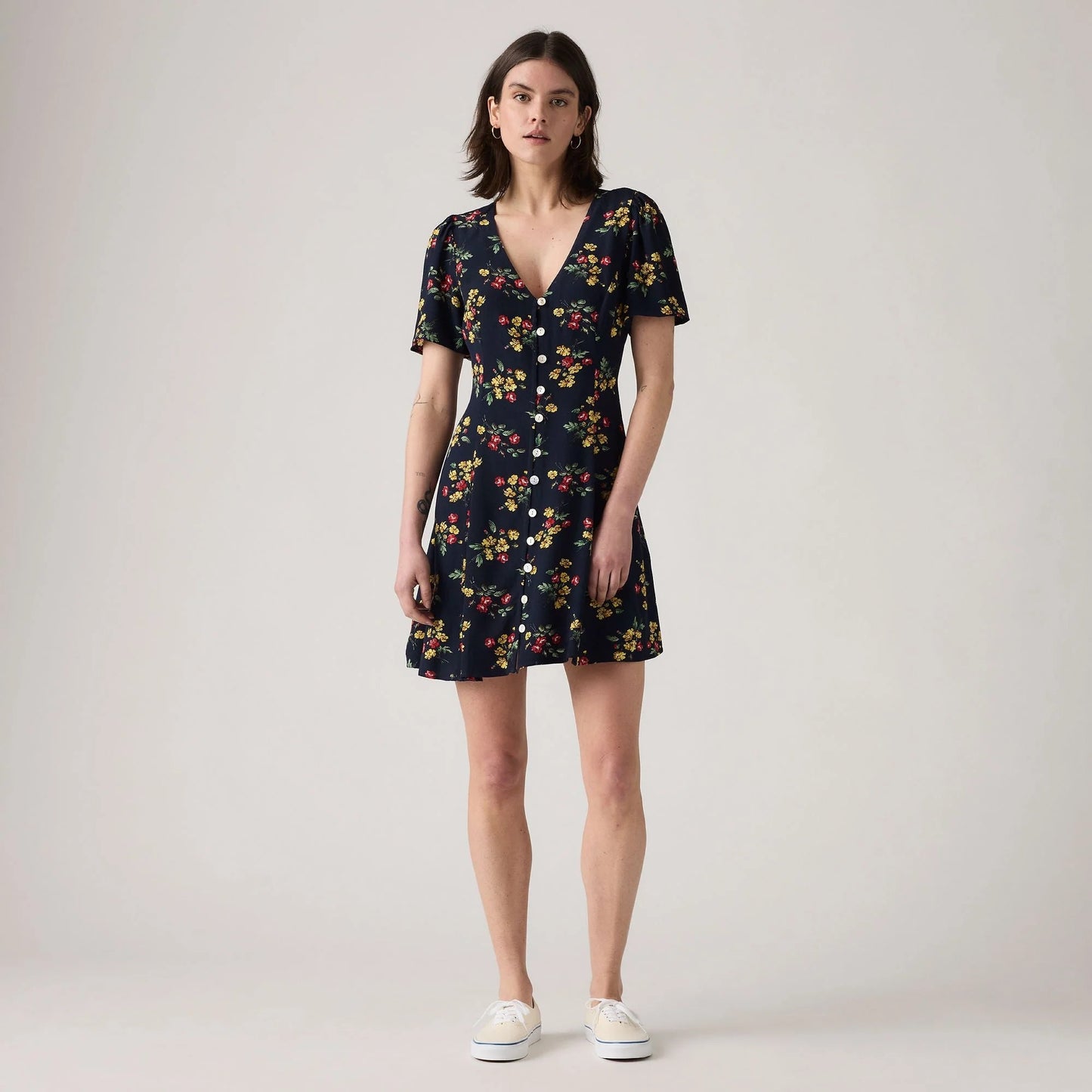 Levi's® Women's Gianni Short-Sleeve Mini Dress