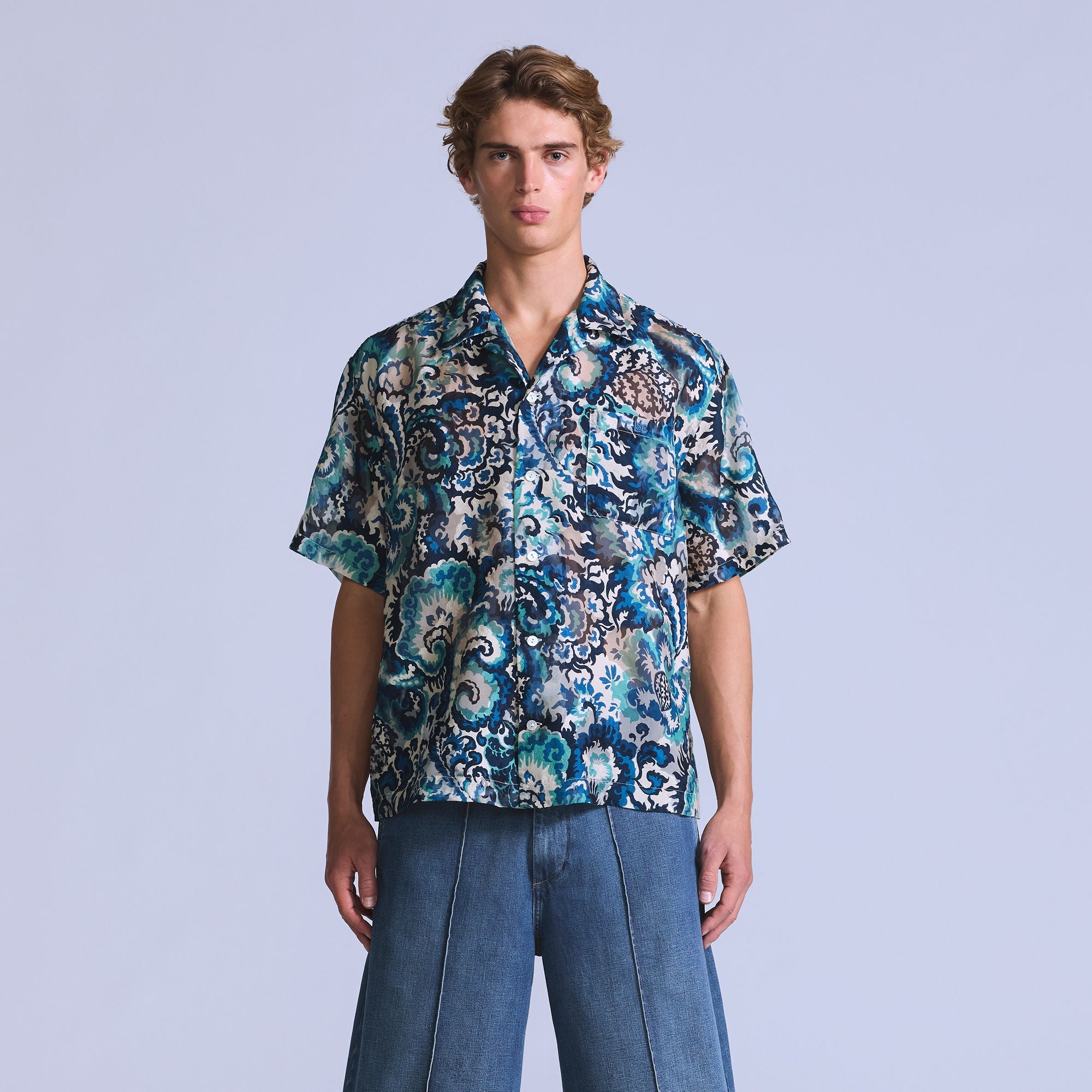 Levi's® Blue Tab™ Men's Short-Sleeve Camp Shirt | Levi's SG