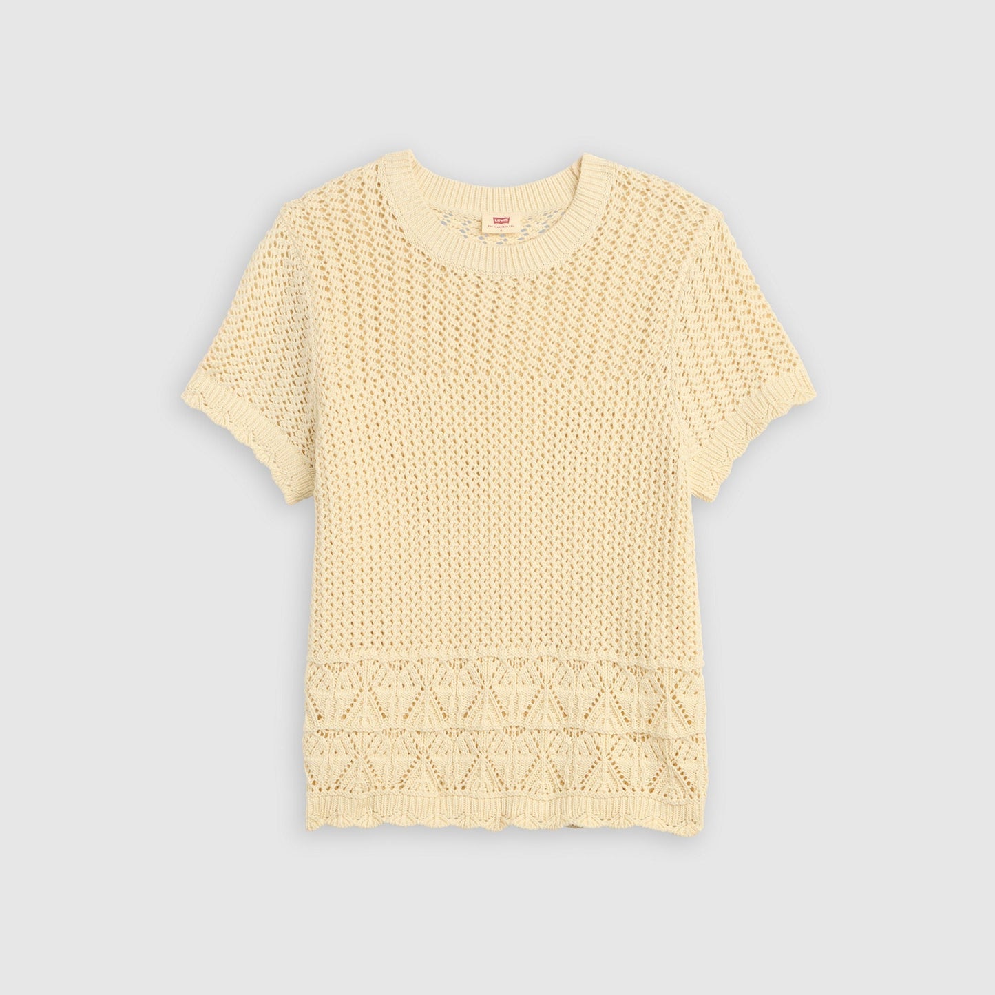 Levi's® Women's Isabelle Crochet Short-Sleeve Sweater