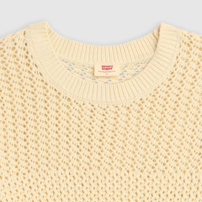 Levi's® Women's Isabelle Crochet Short-Sleeve Sweater