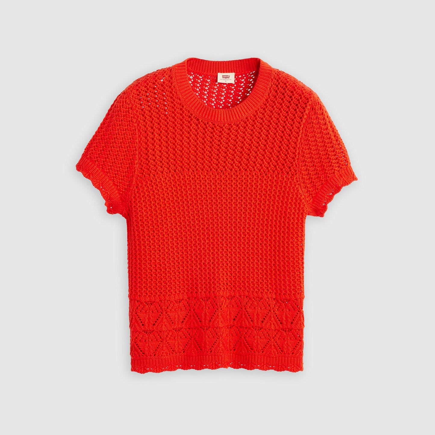 Levi's® Women's Isabelle Crochet Short-Sleeve Sweater