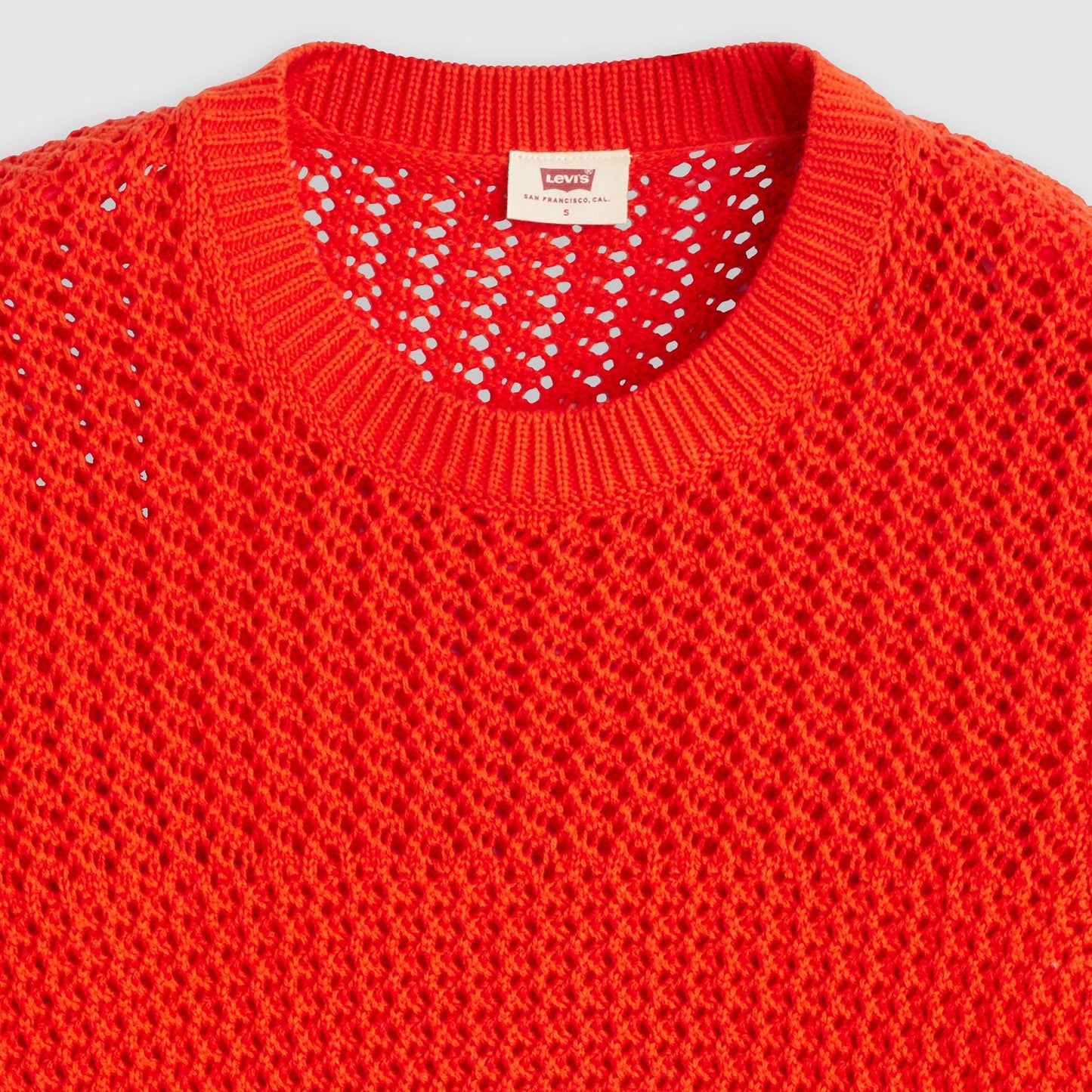 Levi's® Women's Isabelle Crochet Short-Sleeve Sweater