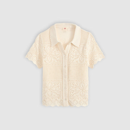 Levi's® Women's Susanna Floral Crochet Shirt