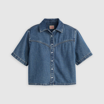 Levi's® Women's Logan Short-Sleeve Denim Shirt