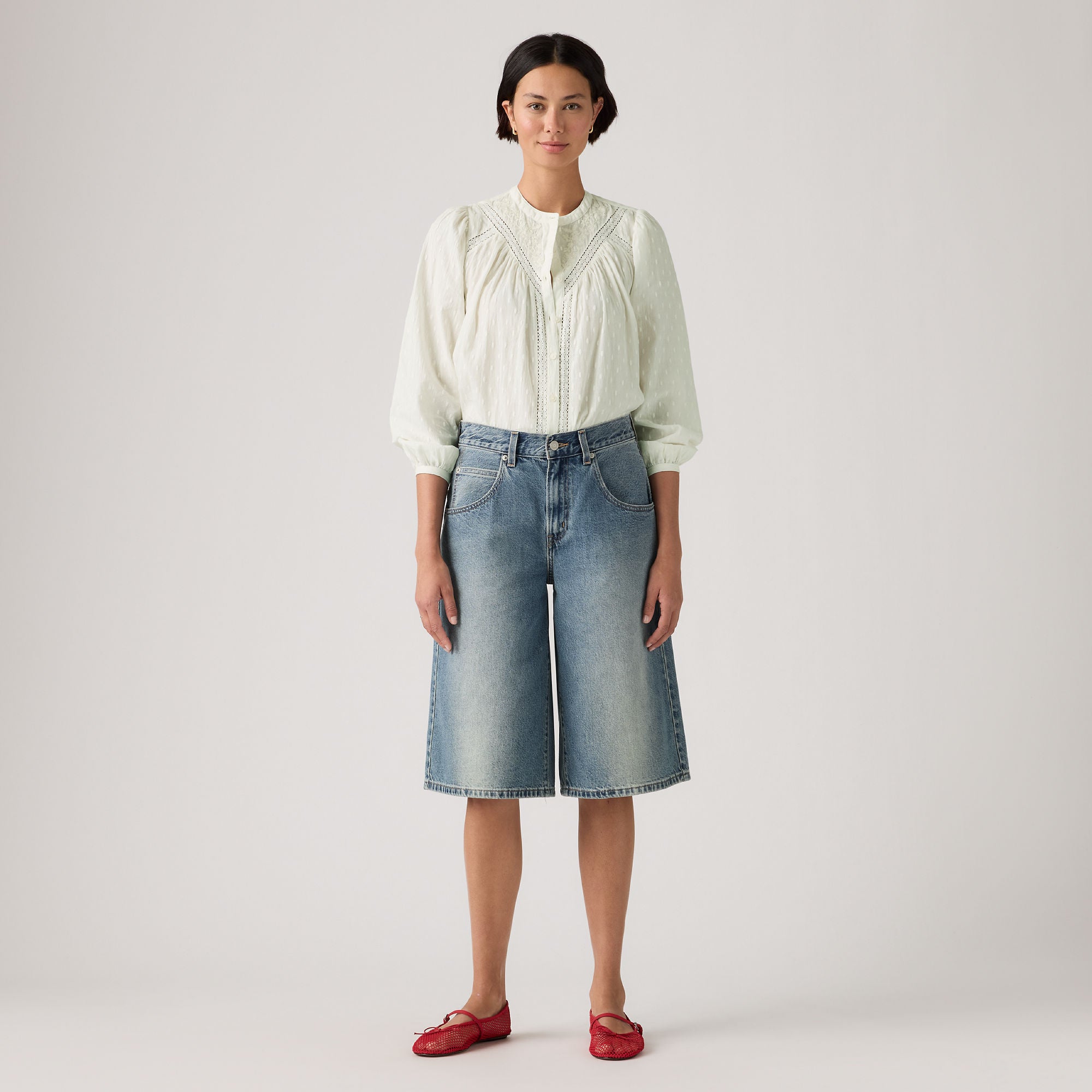 パンツ SEKISEI BAGGY JORTS Levi's® Women's Super Baggy Jorts | Levi's SG