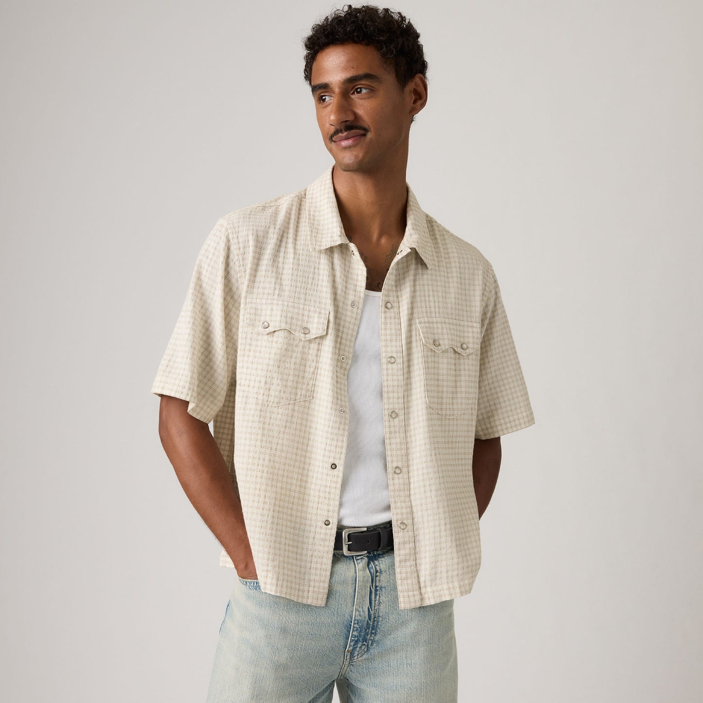 Levi's® Men's Short-Sleeve Boxy Western Shirt