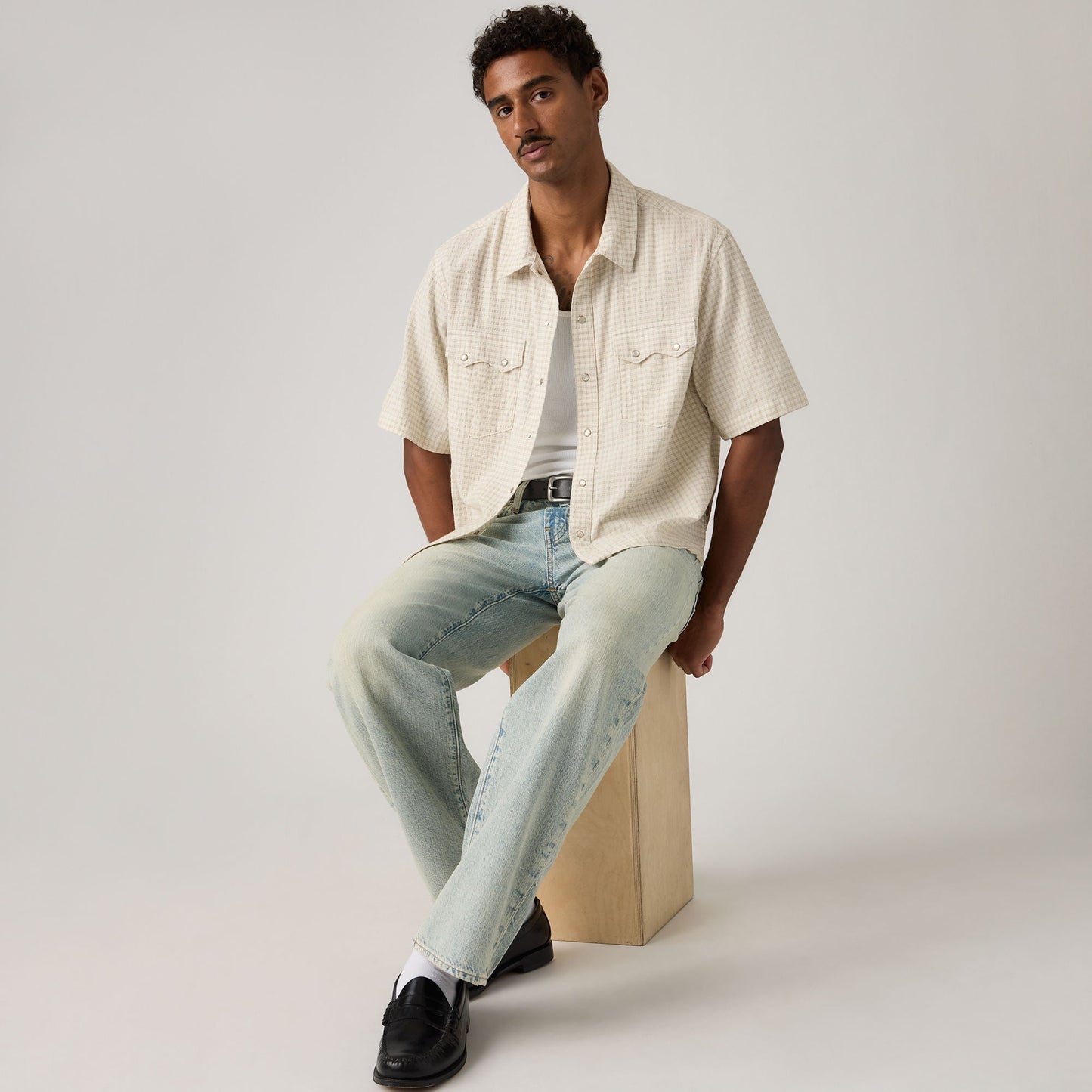 Levi's® Men's Short-Sleeve Boxy Western Shirt