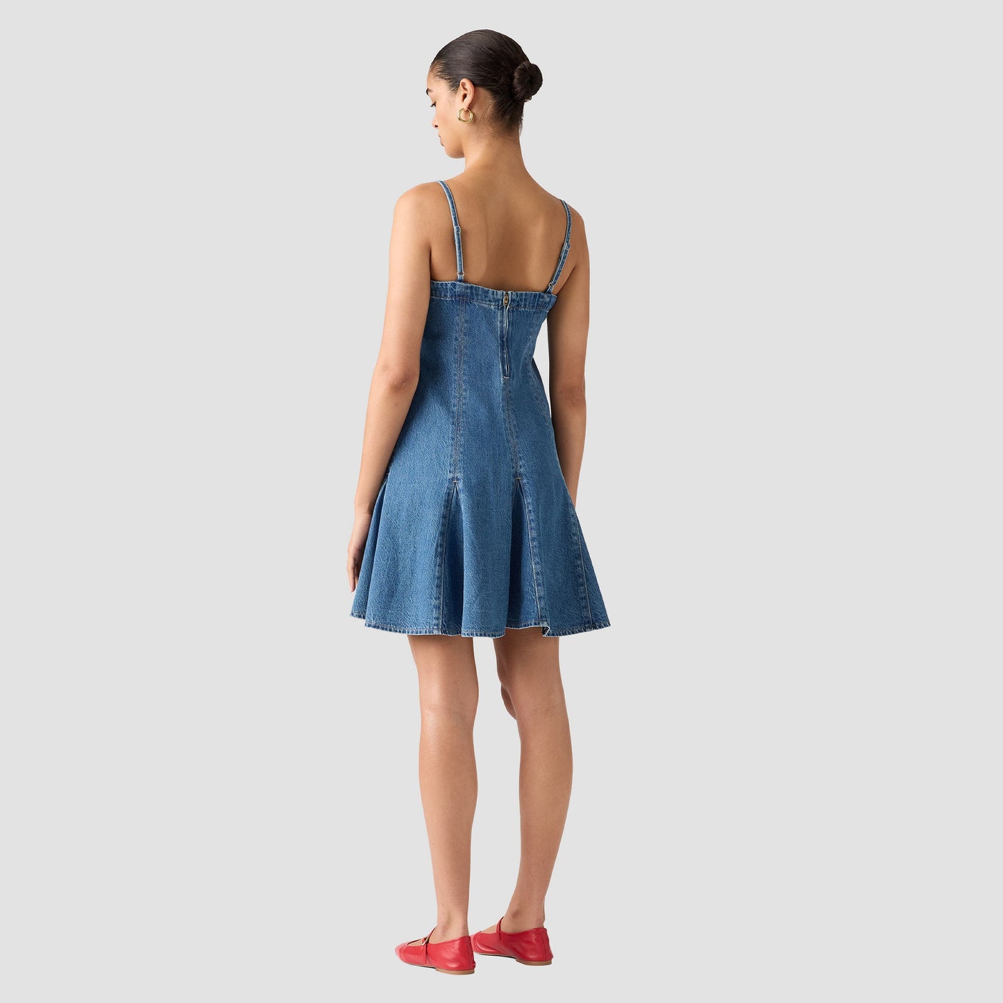 Levi's® Women's Denim Godet Dress
