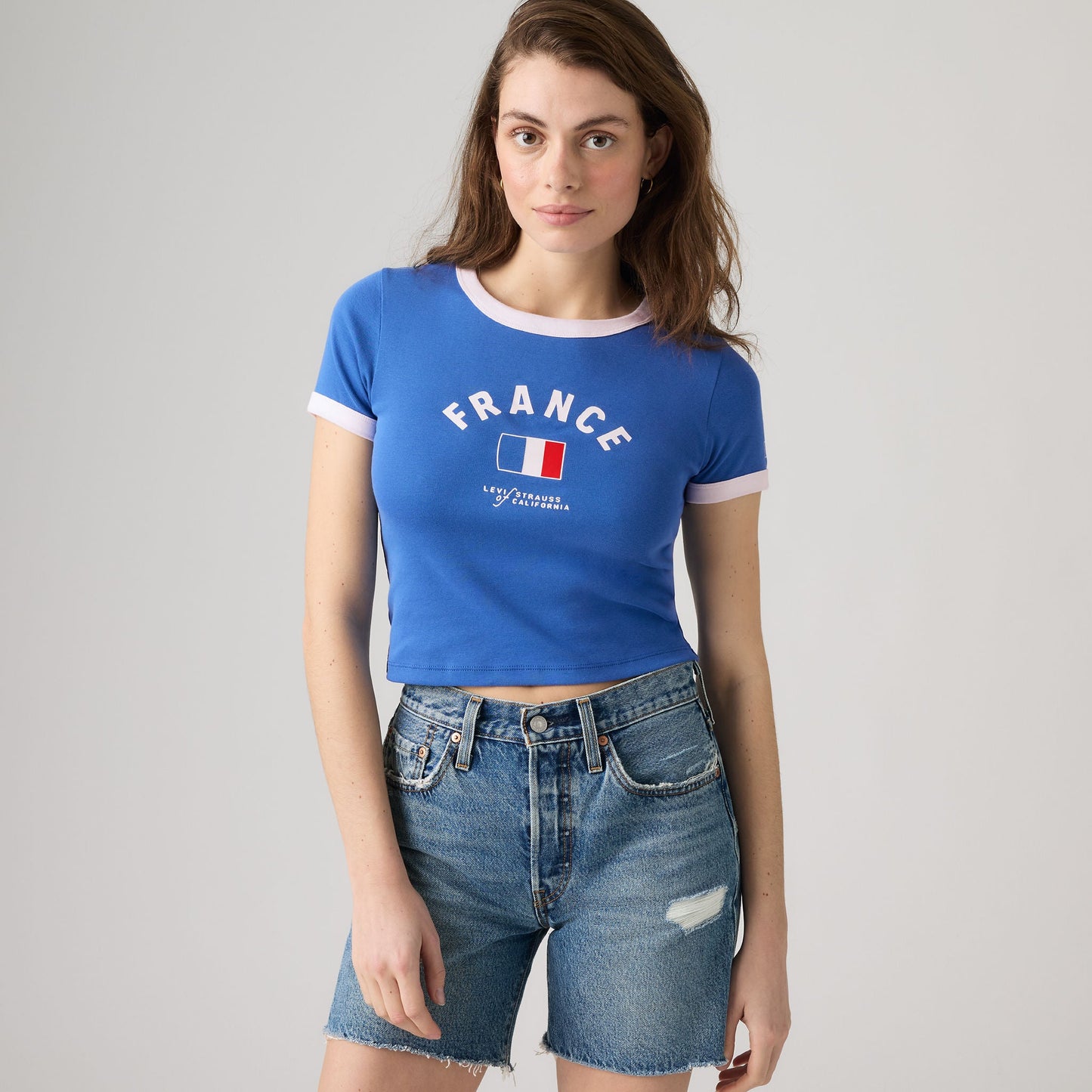 Levi's® France Women's Ringer Tee