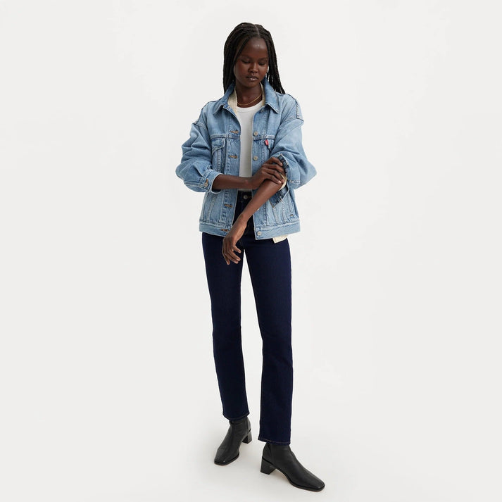 Levi’s® Women's 314 Shaping Straight Jeans - Dark Indigo | Levi's SG