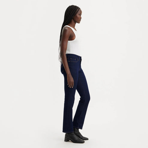 Levi’s® Women's 314 Shaping Straight Jeans - Dark Indigo | Levi's SG