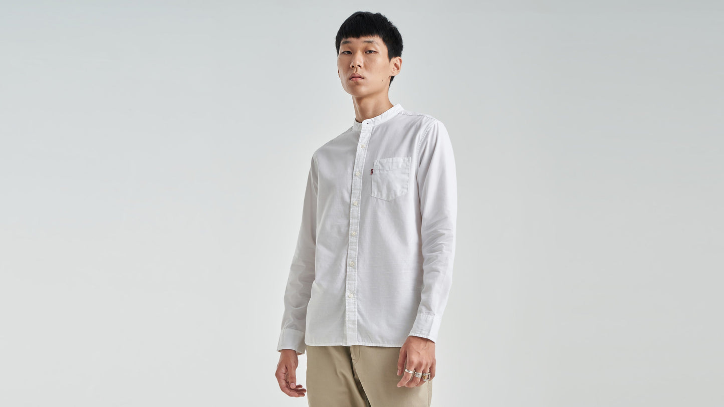 Levi's® Men's Banded Collar 1 Pocket Shirt