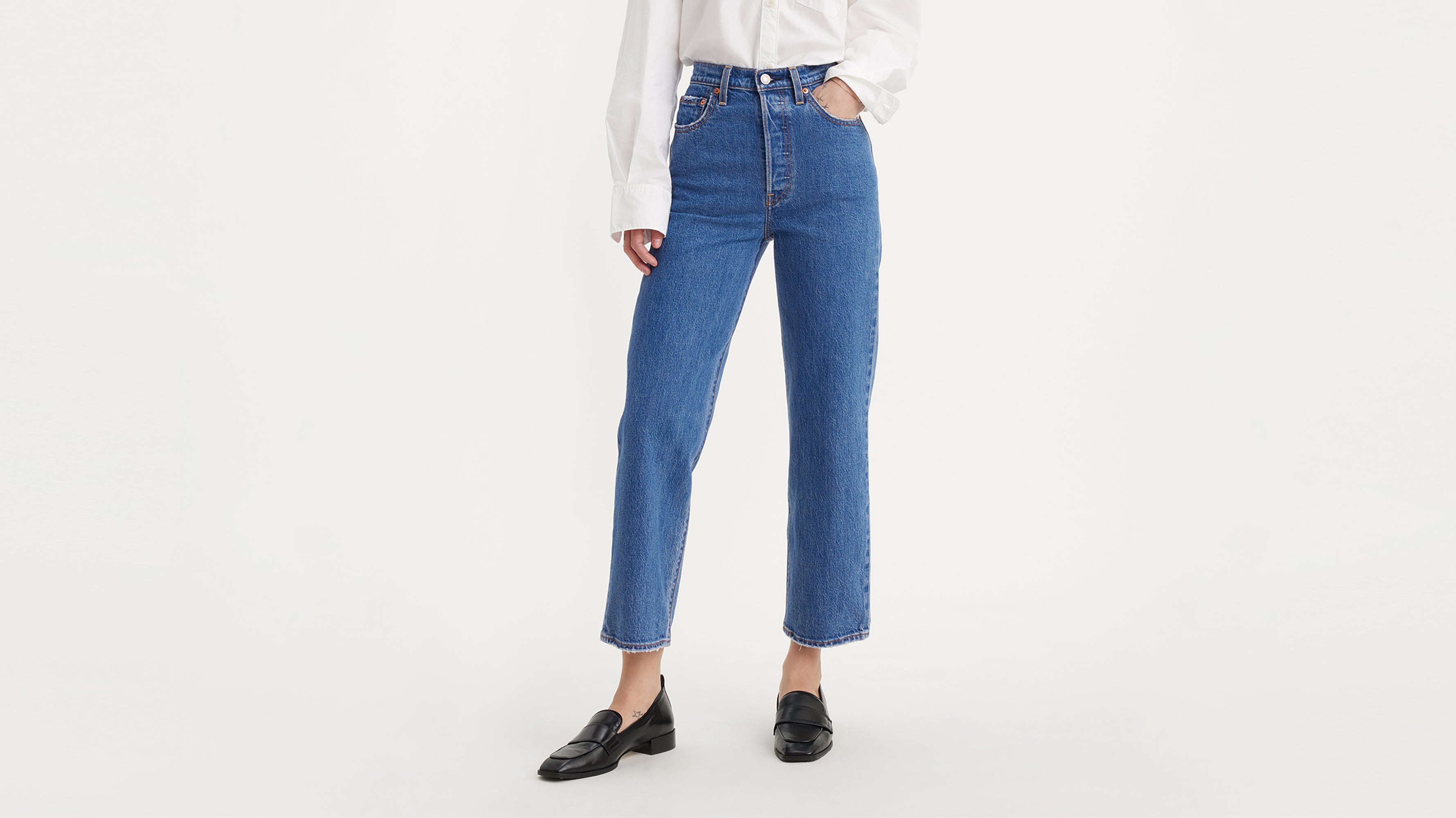 Levi's® Women's Ribcage Straight Ankle Jeans Jazz Pop Levi's SG