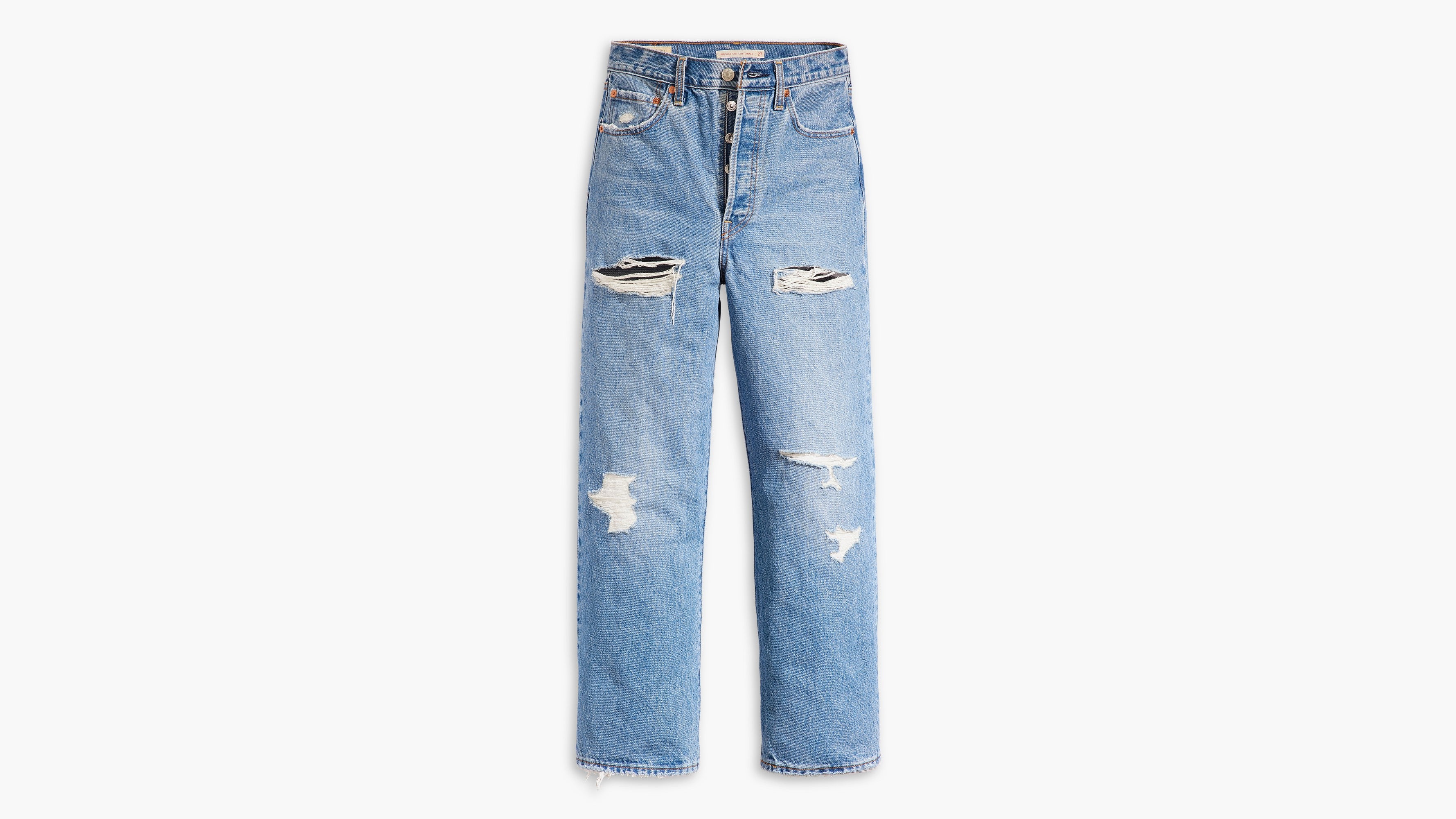 Levi's® Women's Ribcage Straight Ankle Jeans - Live For The Music | Levi's  SG