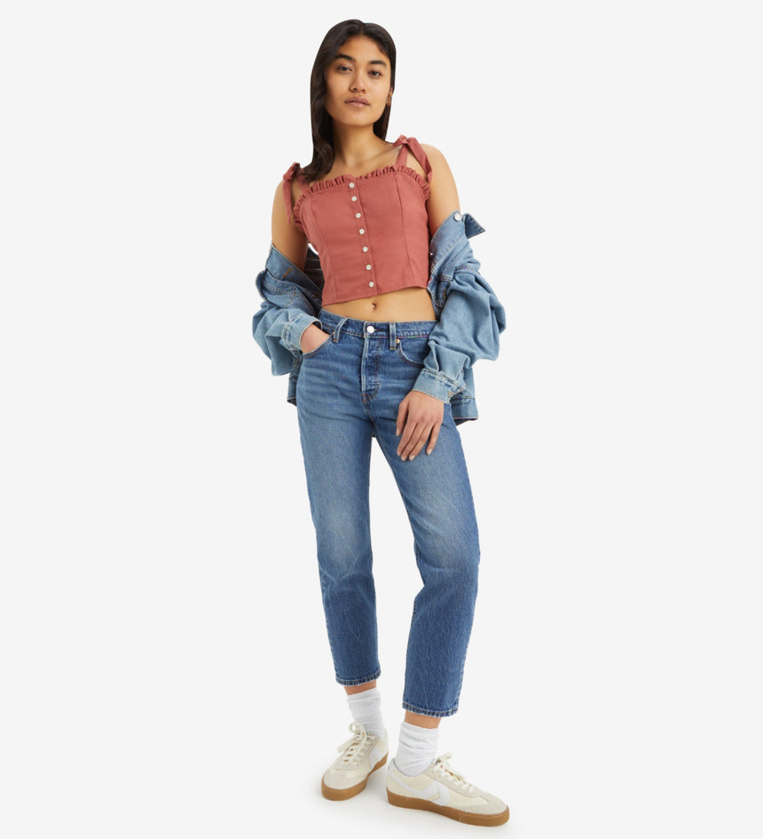 Levi's® Women's 501® Original Cropped Jeans - Erin Can't Wait Stretch |  Levi's SG