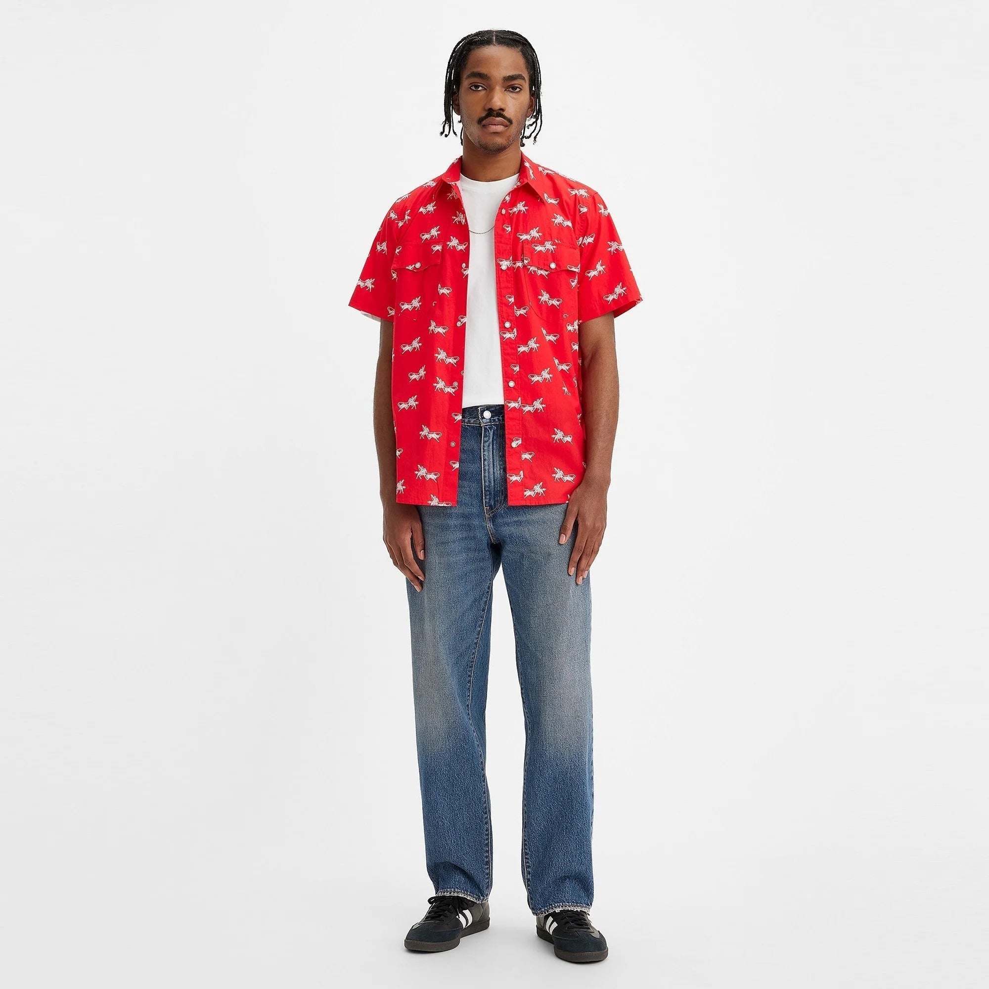 Levi's® Men's 568™ Loose Straight Jeans - Dark Wash | Levi's SG Levi's® Men's 568™ Loose Straight Jeans - Dark Wash | Levi's SG