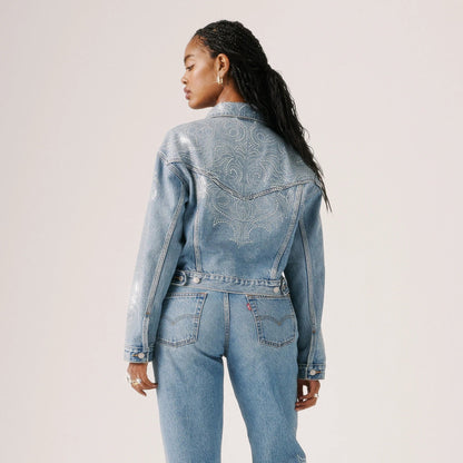 BEYONCÉ x Levi's® Women's Shrunken '90s Trucker Jacket