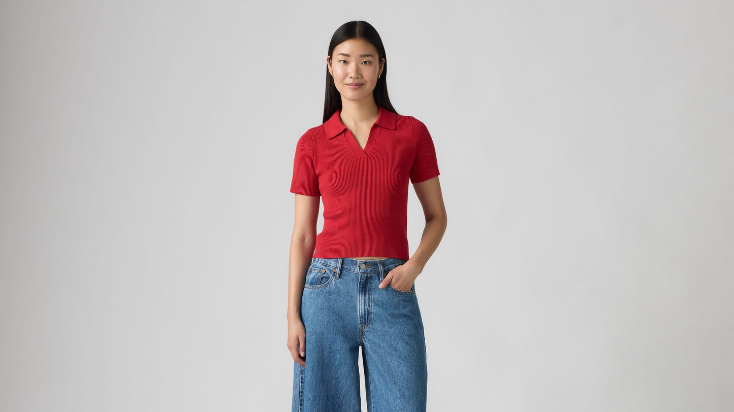 Levi's® Women's Faith Polo Sweater