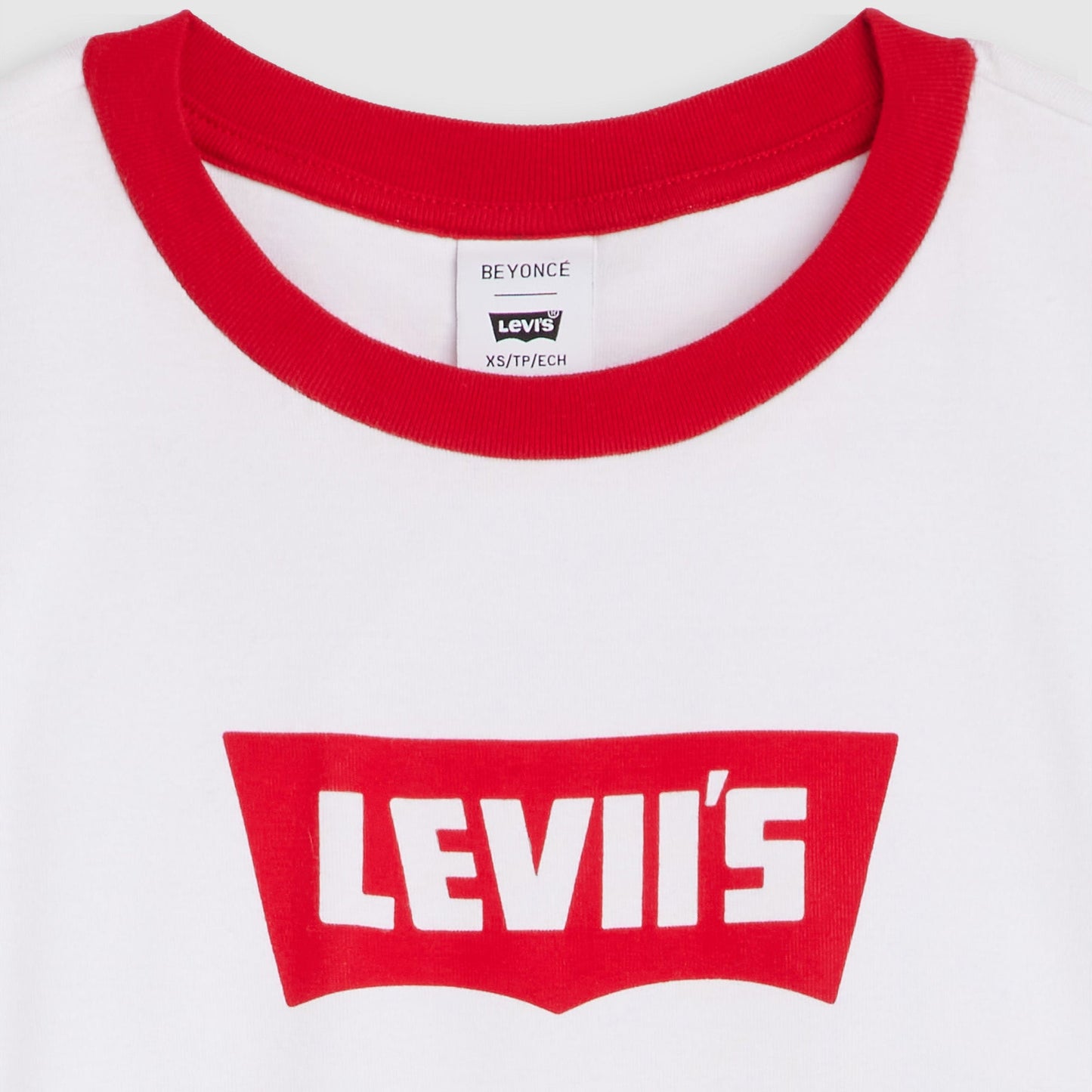 BEYONCÉ X LEVI’S® Graphic Essential Sporty Ringer Tee