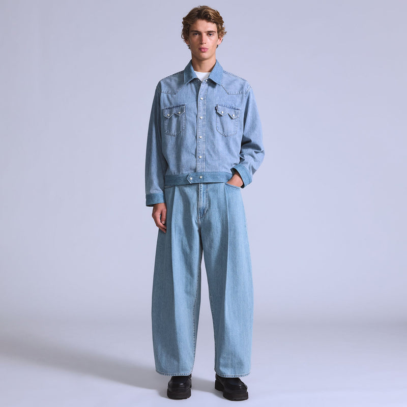 Levi's® Blue Tab™ Men's Wide-Leg Pleat Crop Jeans