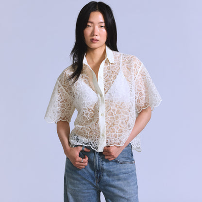 Levi's® Blue Tab™ Women's Cropped Short-Sleeve Shirt
