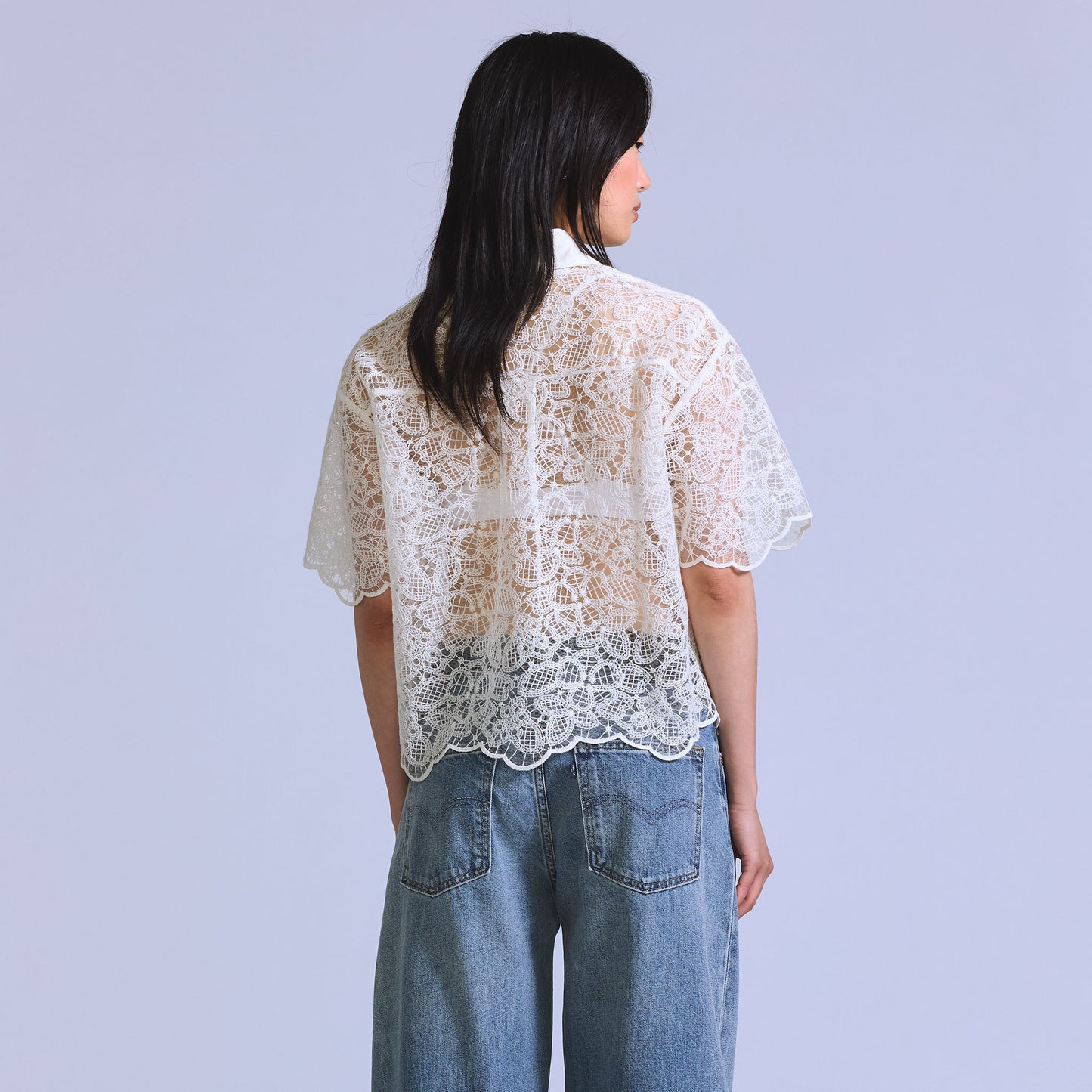 Levi's® Blue Tab™ Women's Cropped Short-Sleeve Shirt
